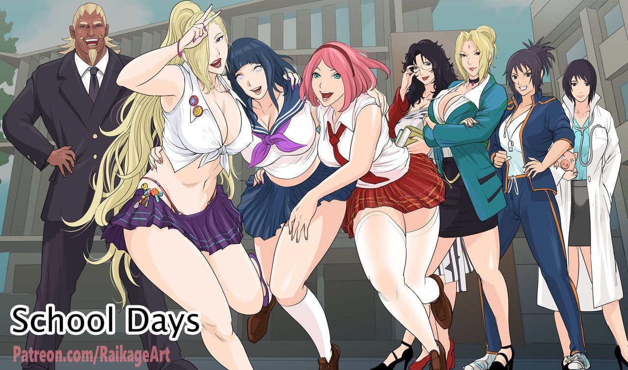 School Days (Naruto) [RaikageArt | Sichan] 1 . School Days - Chapter 1 (Naruto) [RaikageArt | Sichan] – page 1