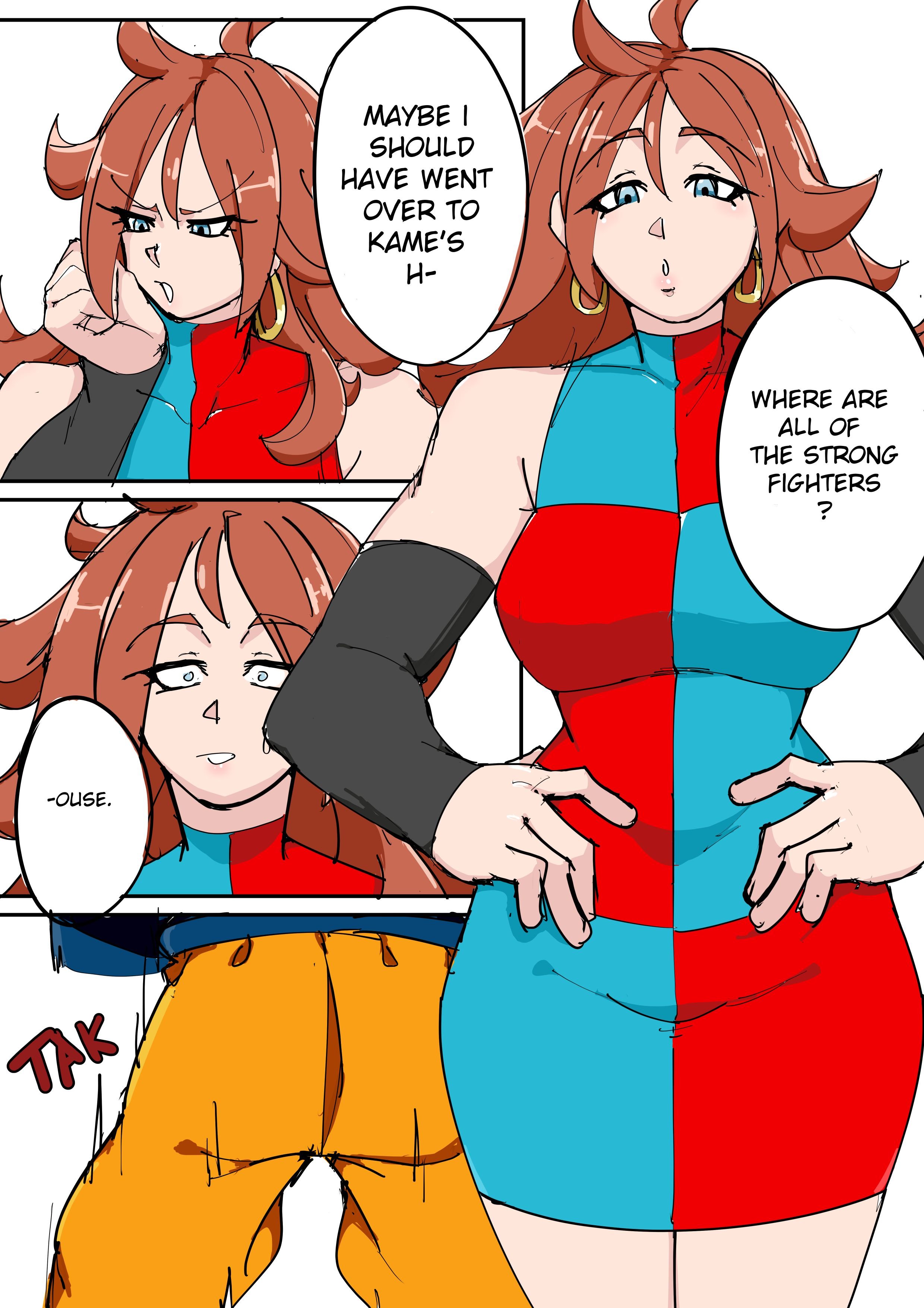 Android 21 gets her body stolen (Dragon Ball Z) [TSFSingularity] 1 . Android 21 gets her body stolen - Chapter 1 (Dragon Ball Z) [TSFSingularity] – page 1