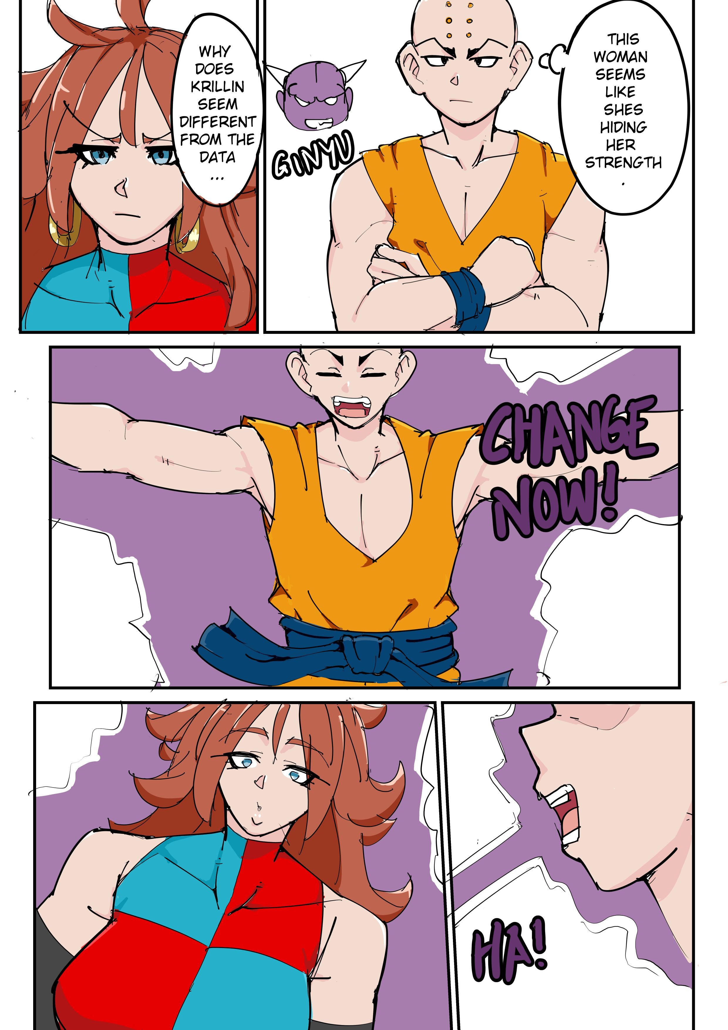 Android 21 gets her body stolen (Dragon Ball Z) [TSFSingularity] 1 . Android 21 gets her body stolen - Chapter 1 (Dragon Ball Z) [TSFSingularity] – page 2