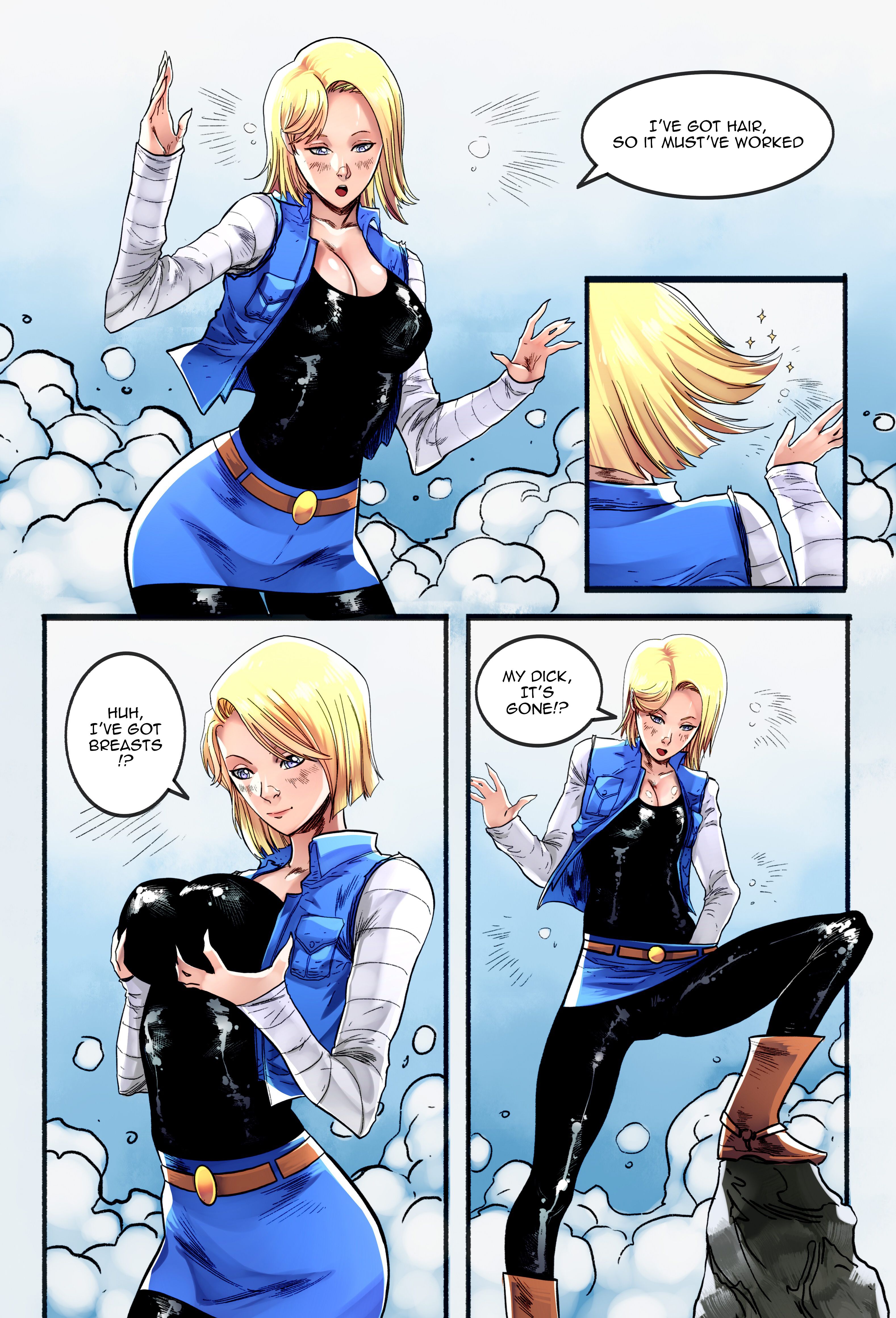 An Unexpected Wishful Swap! (Dragon Ball Z) [TSFSingularity] 1 . An Unexpected Wishful Swap!  - Chapter 1 (Dragon Ball Z) [TSFSingularity] – page 3
