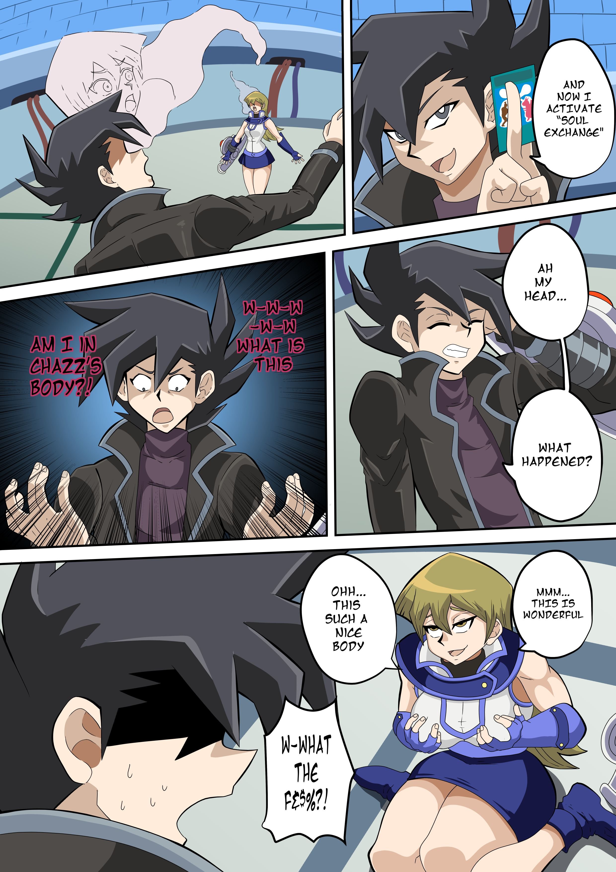 Bodyswap Duel Series (Yu-Gi-Oh!) [TSFSingularity] Bodyswap Duel Series - (Yu-Gi-Oh!) [TSFSingularity] – page 14