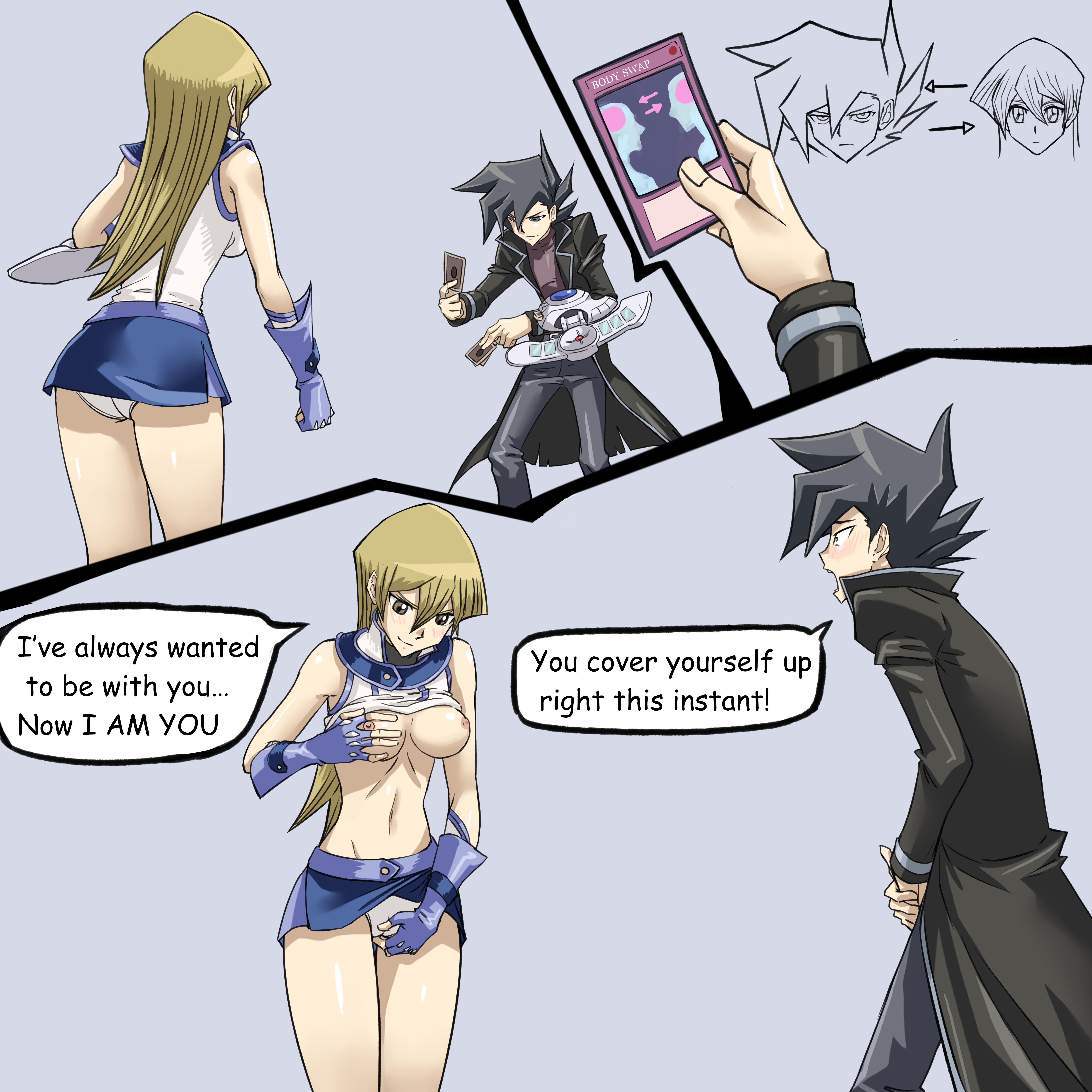Bodyswap Duel Series (Yu-Gi-Oh!) [TSFSingularity] Bodyswap Duel Series - (Yu-Gi-Oh!) [TSFSingularity] – page 29