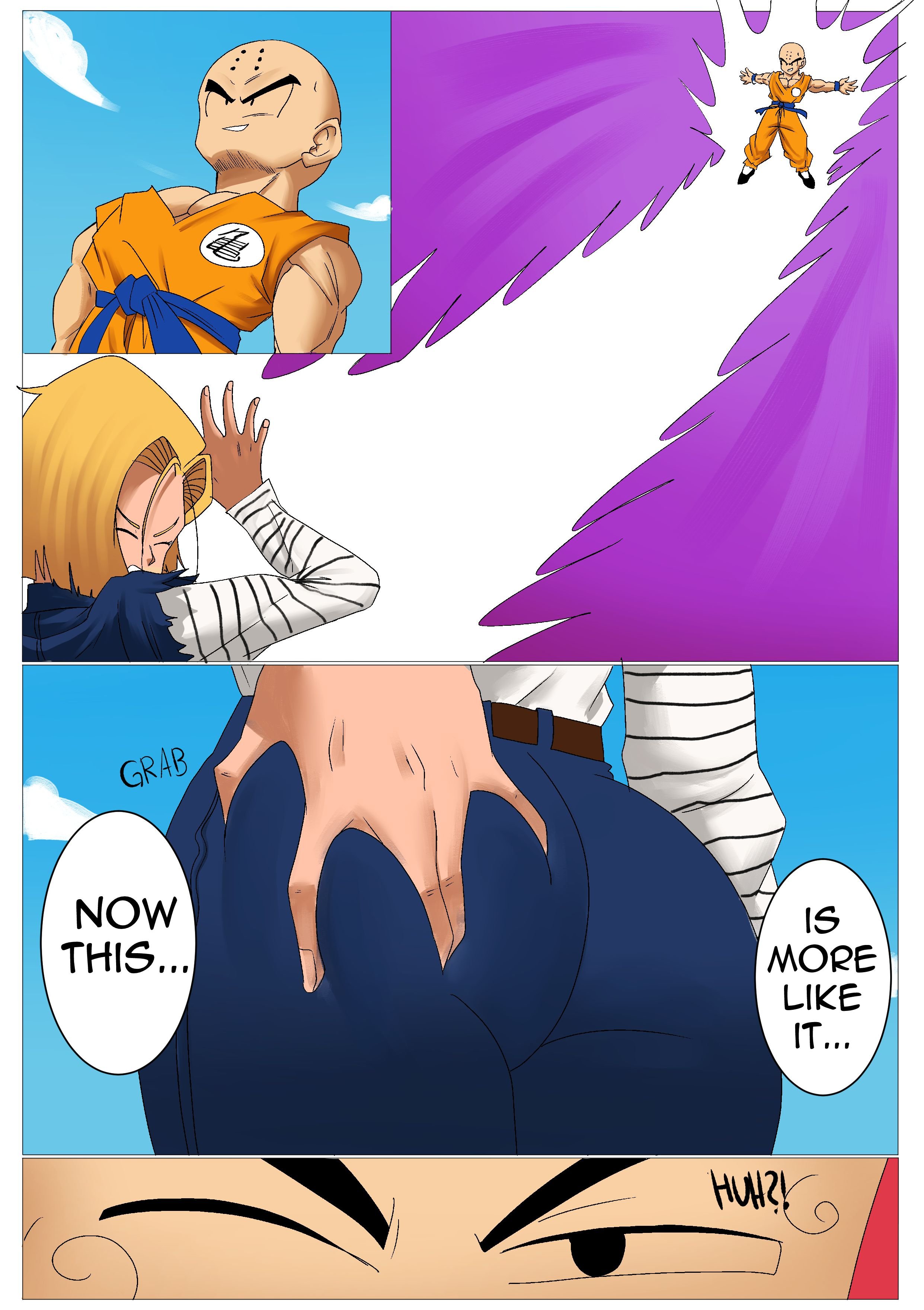 Android 18 Mini Comic (Dragon Ball Z) [TSFSingularity] 1 . Android 18 Mini Comic - Chapter 1 (Dragon Ball Z) [TSFSingularity] – page 4