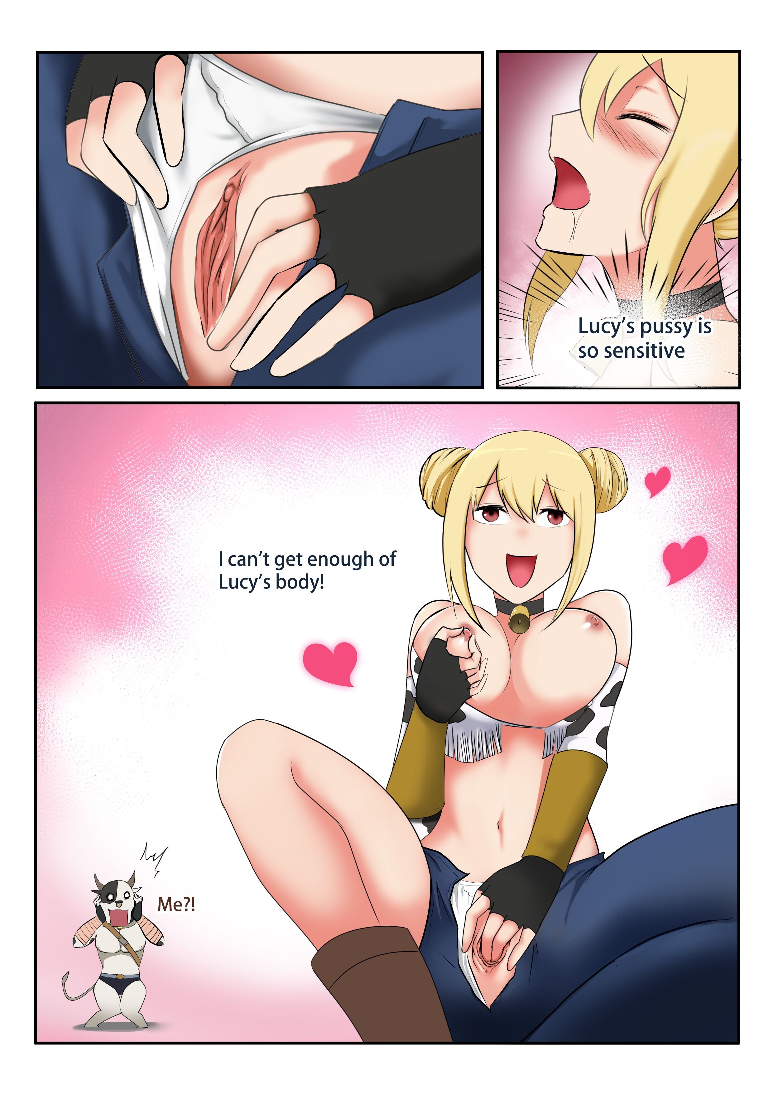 Lucy gets swapped with Taurus (Fairy Tail) [TSFSingularity] 1 . Lucy gets swapped with Taurus - Chapter 1 (Fairy Tail) [TSFSingularity] – page 8