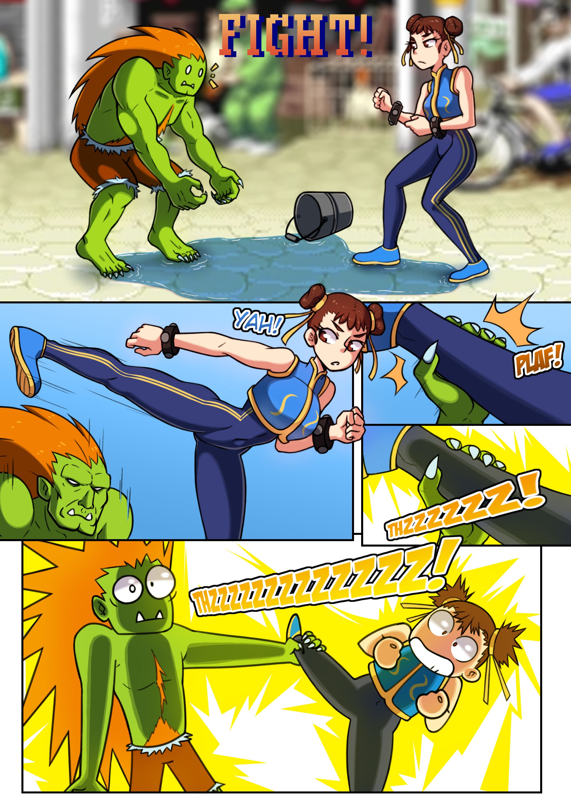 A Shocking Conclusion! (Street Fighter) [TSFSingularity] 1 . A Shocking Conclusion! - Chapter 1 (Street Fighter) [TSFSingularity] – page 2
