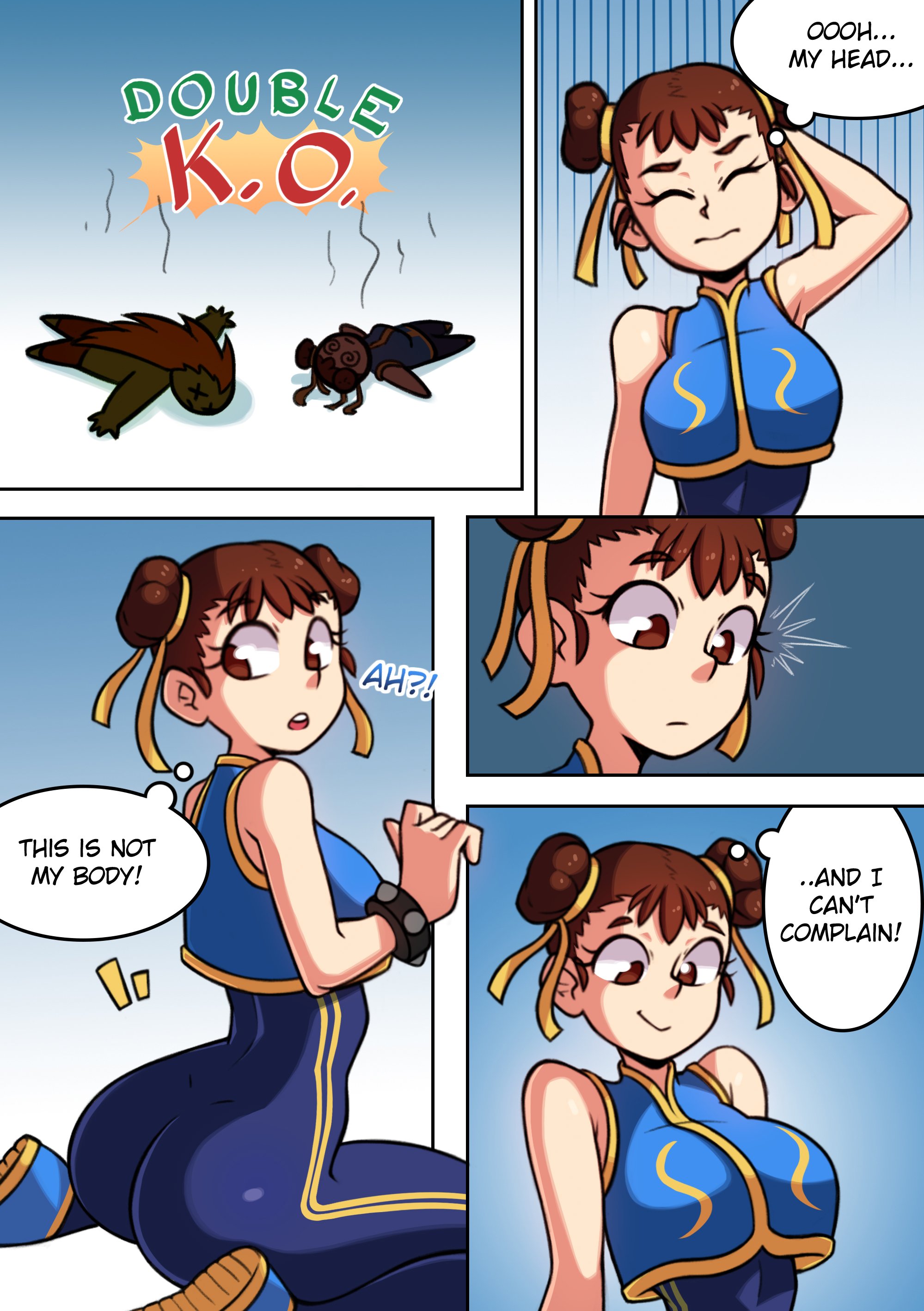 A Shocking Conclusion! (Street Fighter) [TSFSingularity] 1 . A Shocking Conclusion! - Chapter 1 (Street Fighter) [TSFSingularity] – page 3