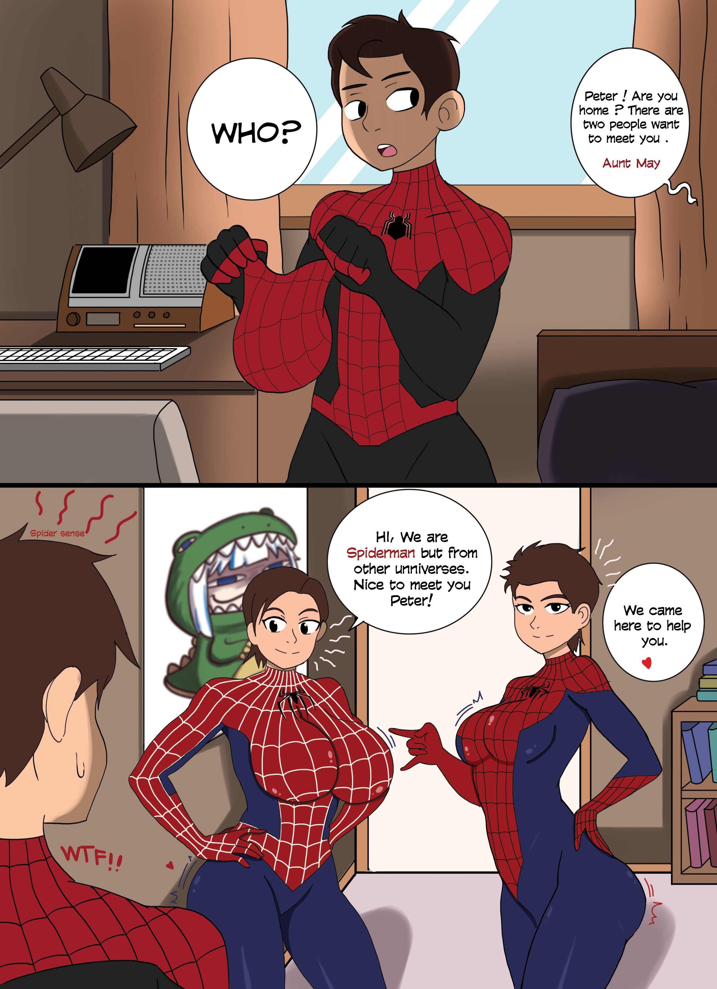 Spider-Man: No Way Home [VN Simp] 1 . Spider-Man: No Way Home - Chapter 1 [VN Simp] – page 1