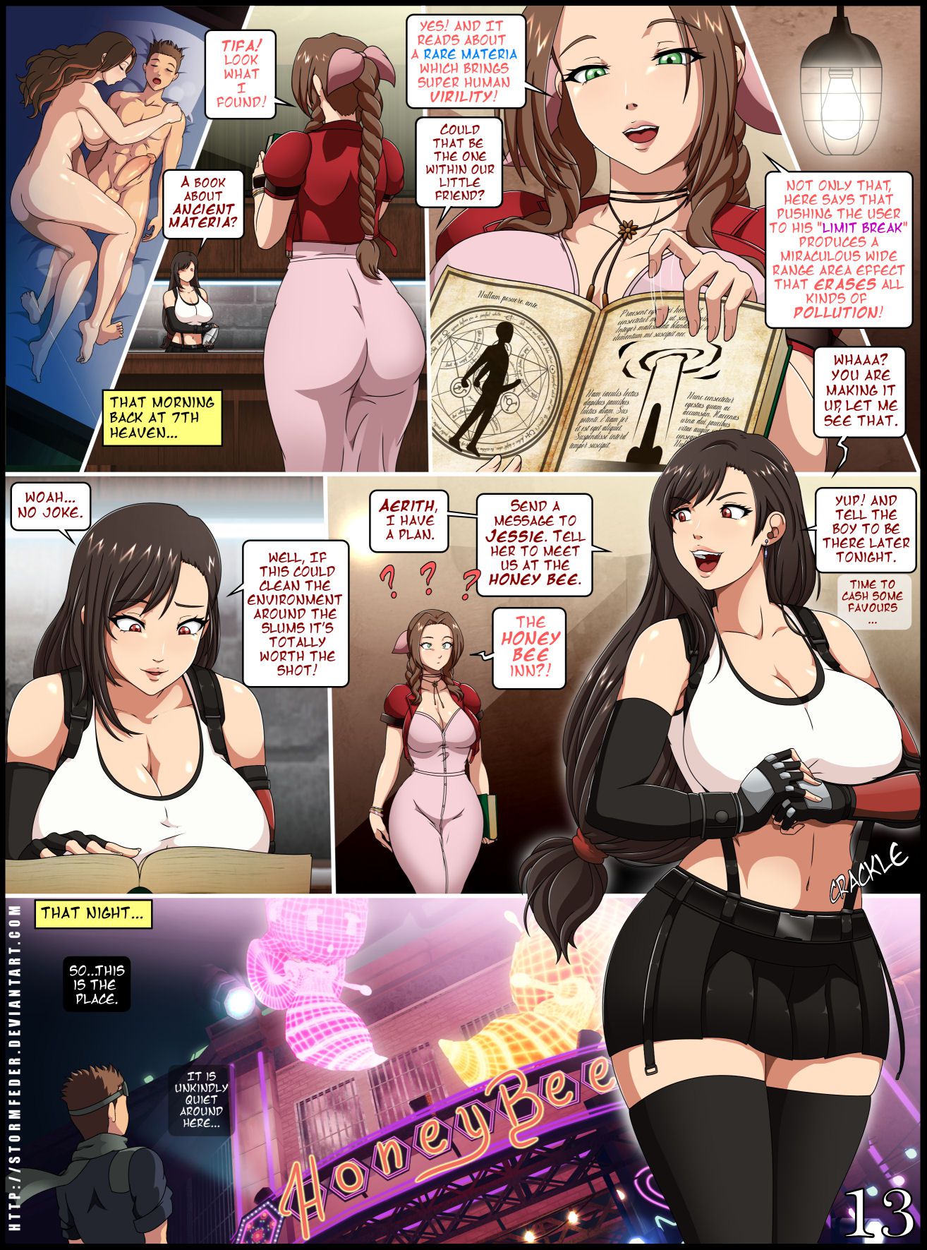 7TH Heaven (Final Fantasy VII) [Stormfeder] 2 . 7TH Heaven - Revisited - Chapter 1 (Final Fantasy VII) [Stormfeder] – page 13