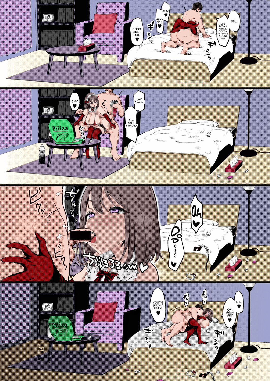 I Have A Girlfriend, So I Won’t Be Tempted by My Short, M-cup, Sugary Bully Student’s Advances [Mizore] 1.5 . I Have A Girlfriend, So I Won't Be Tempted by My Short, M-cup, Sugary Bully Student's Advances- Colored - Chapter 1 [Mizore] – page 18