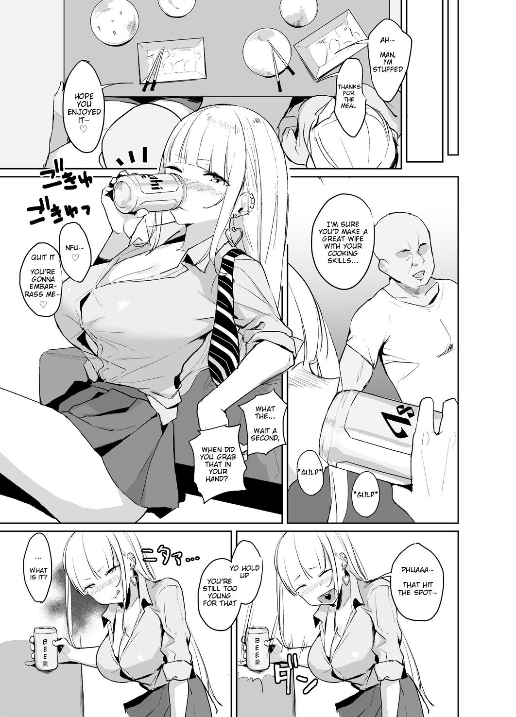 Fucking A Naughty High School Gyaru [Nanae] 2 . Fucking A Naughty High School Gyaru - Chapter 2 [Nanae] – page 4