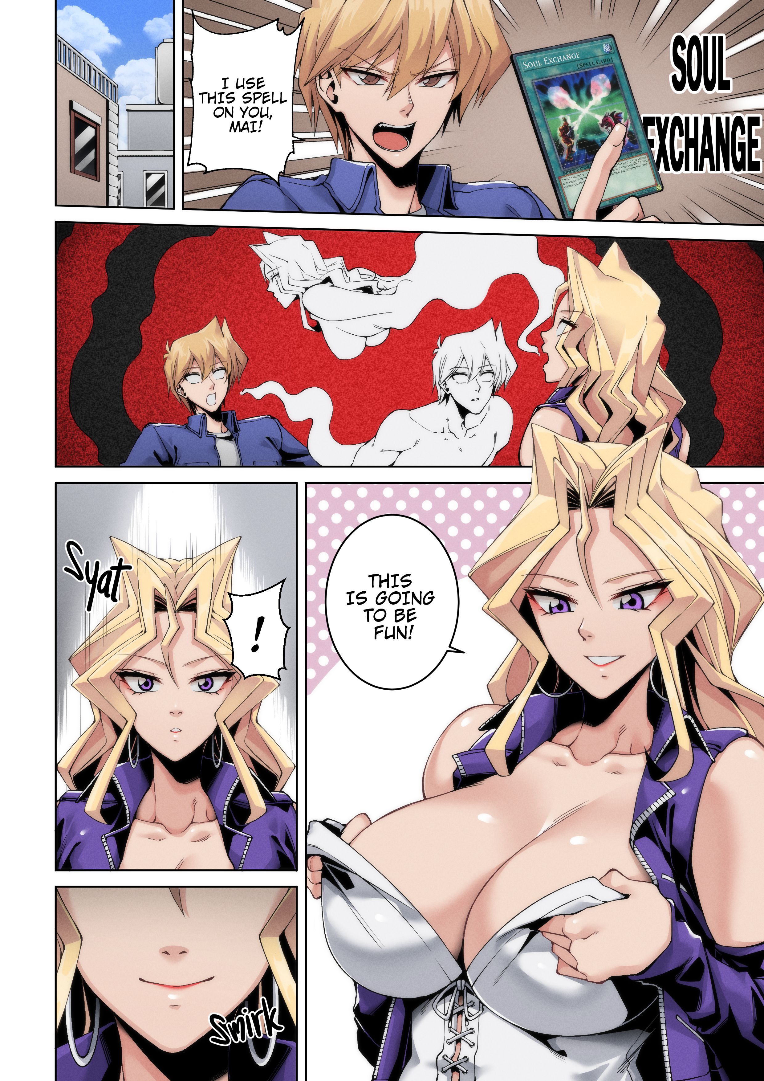 You’re Mai-ne! (Yu-Gi-Oh!) [TSFSingularity] 1 . You're Mai-ne! - Chapter 1 (Yu-Gi-Oh!) [TSFSingularity] – page 2