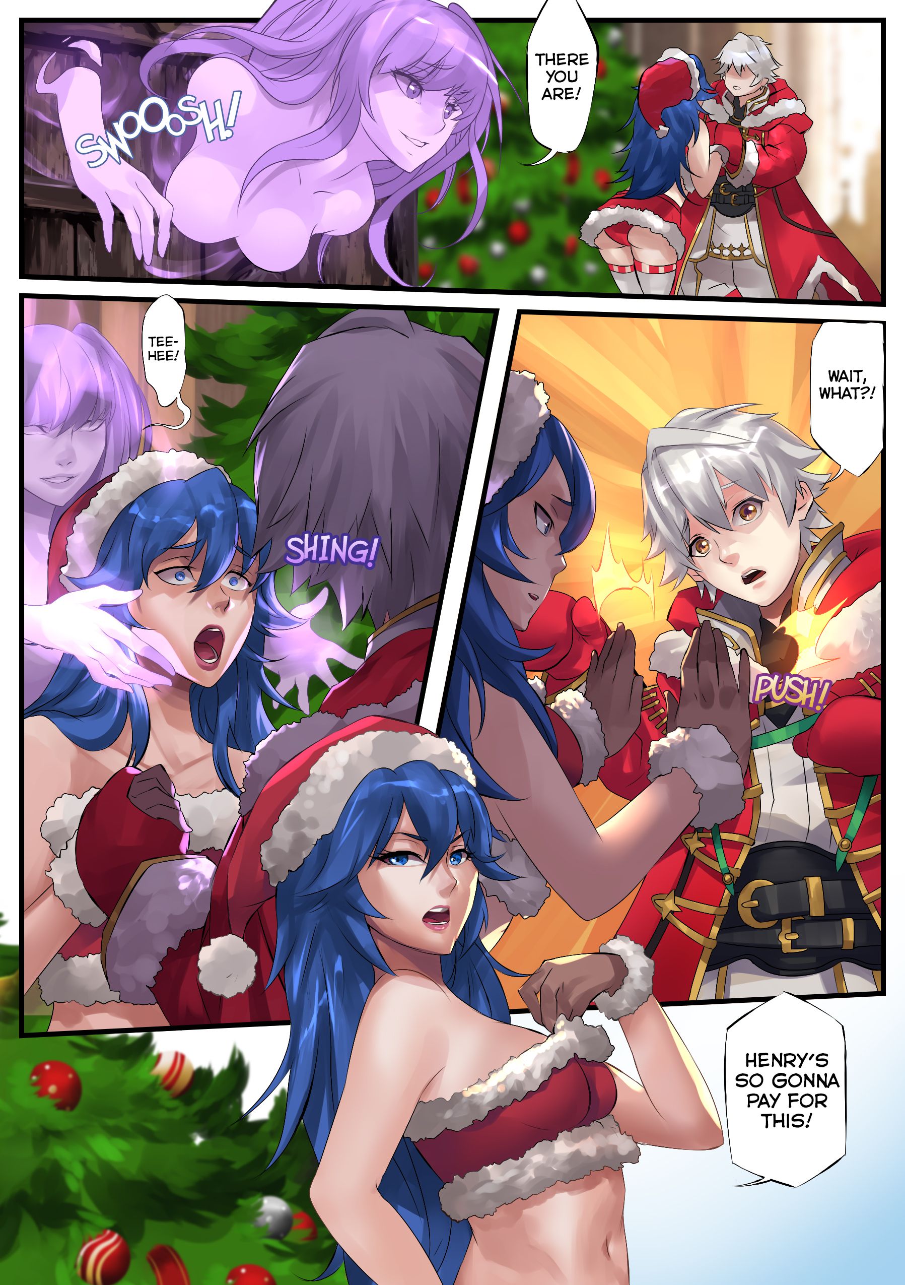 X-Mas Swap (Fire Emblem) [TSFSingularity] 1 . X-Mas Swap - Chapter 1 (Fire Emblem) [TSFSingularity] – page 4