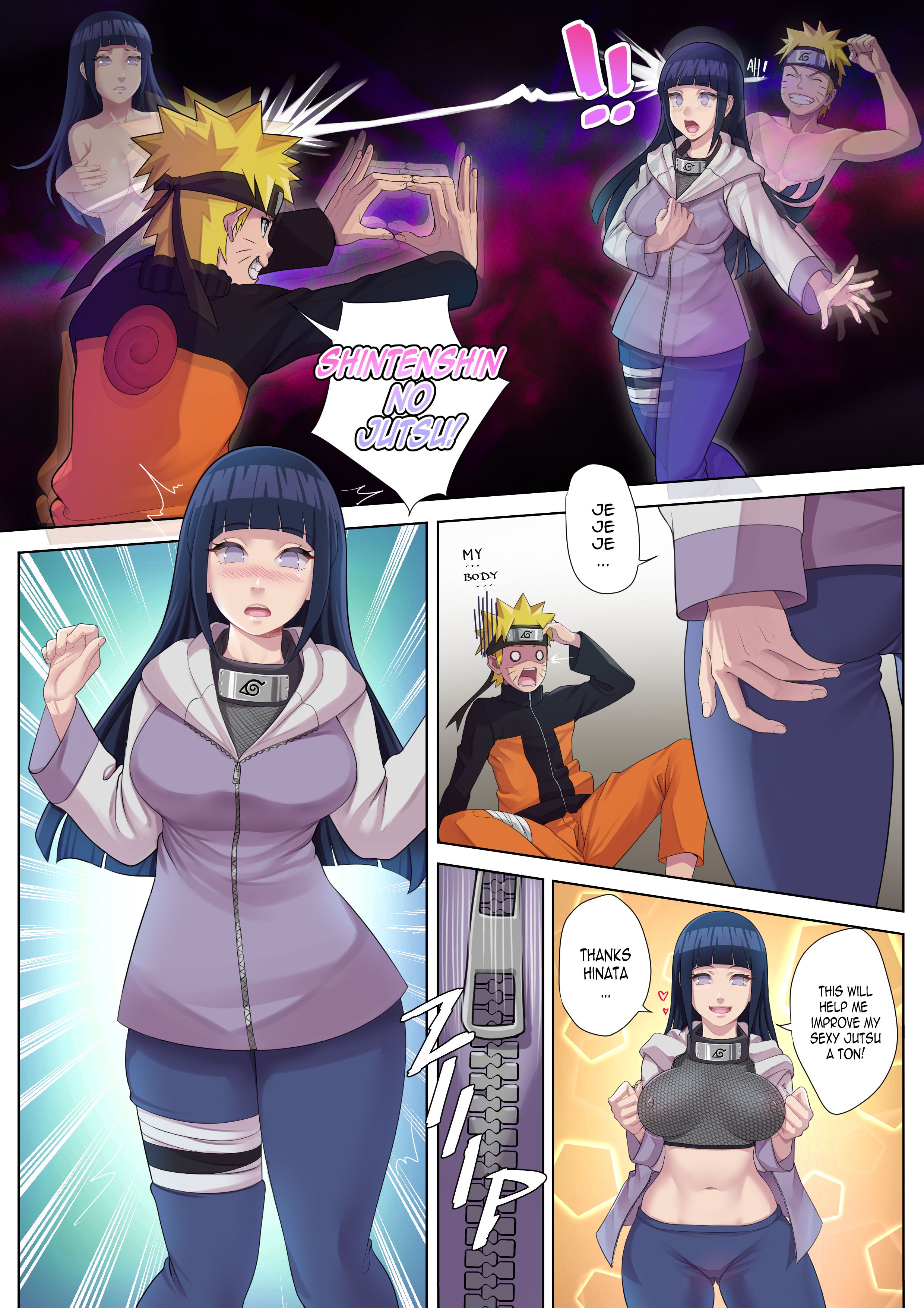 A Hyuu Naruto (Naruto) [TSFSingularity] 1 . A Hyuu Naruto - Chapter 1 (Naruto) [TSFSingularity] – page 1