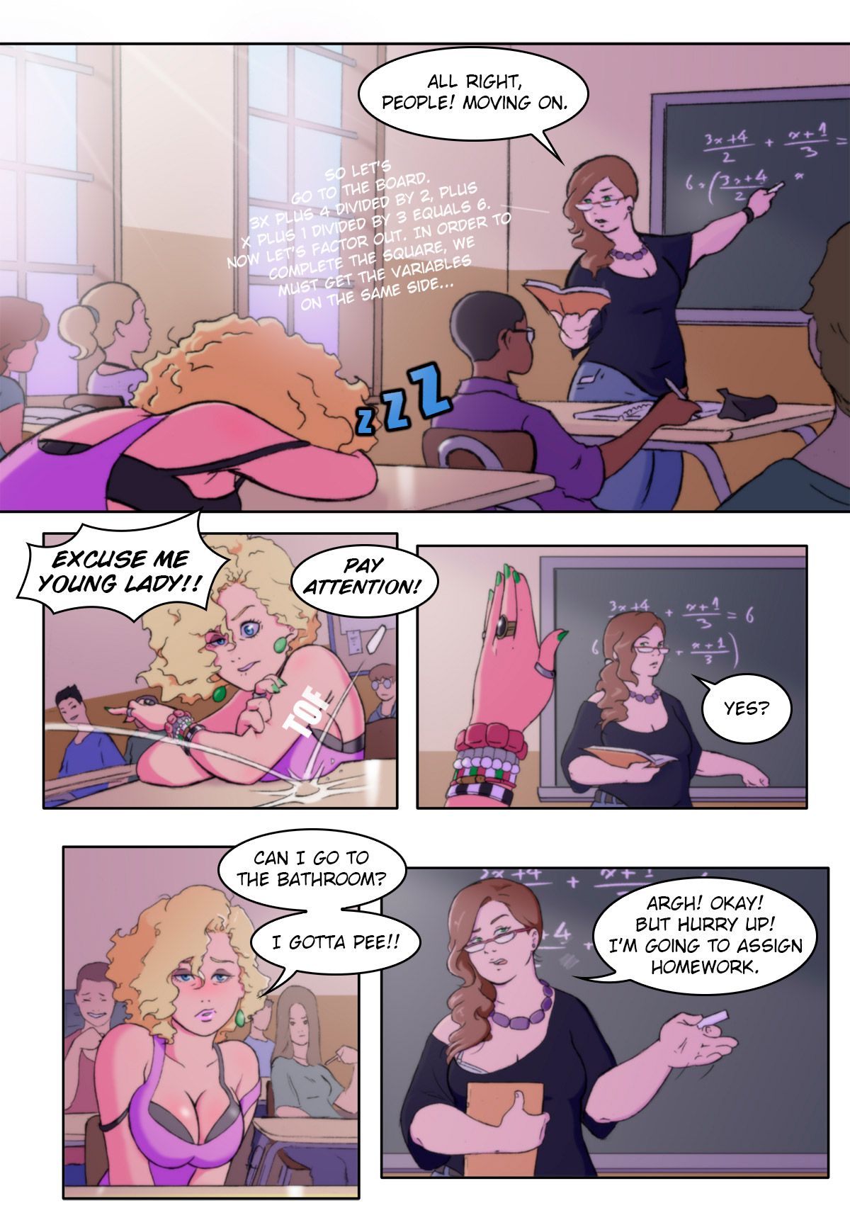 Girls Bathroom [BloodLust] 1 . Girls Bathroom - Chapter 1 [BloodLust] – page 3