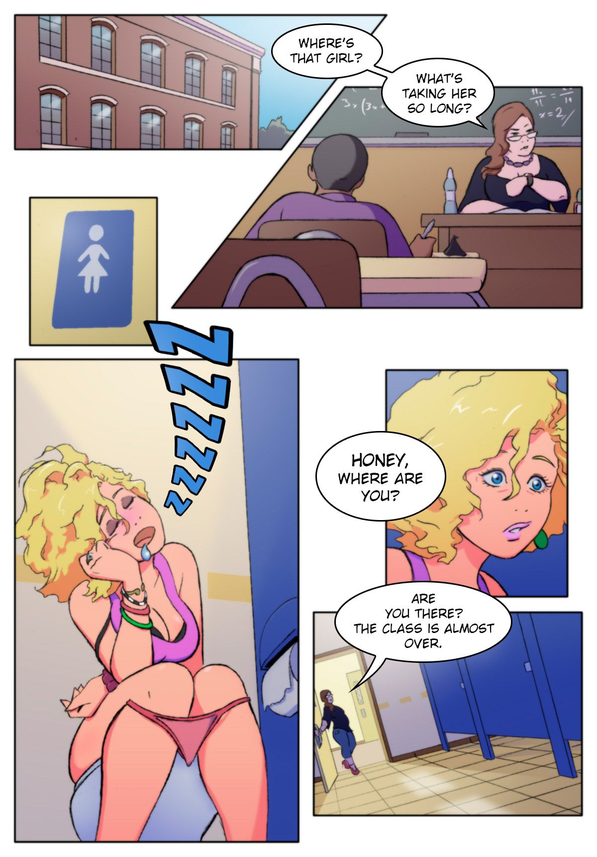 Girls Bathroom [BloodLust] 1 . Girls Bathroom - Chapter 1 [BloodLust] – page 4