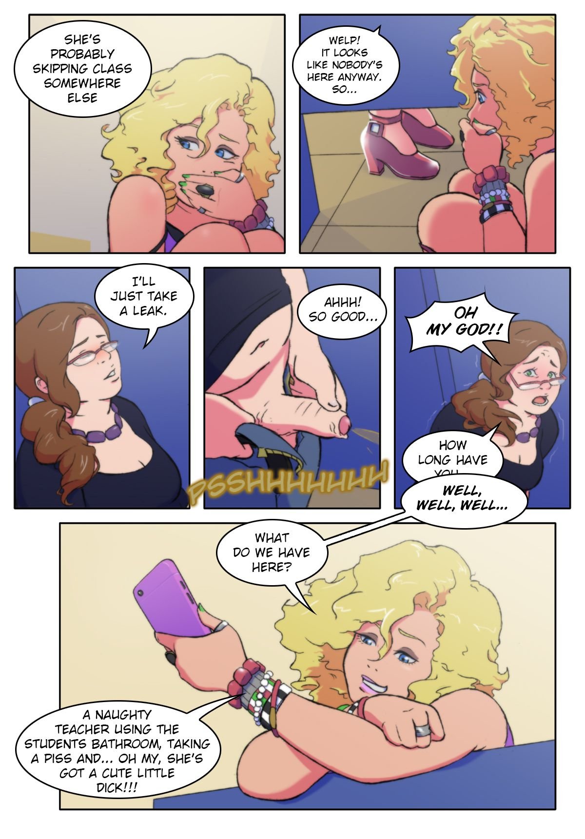 Girls Bathroom [BloodLust] 1 . Girls Bathroom - Chapter 1 [BloodLust] – page 5