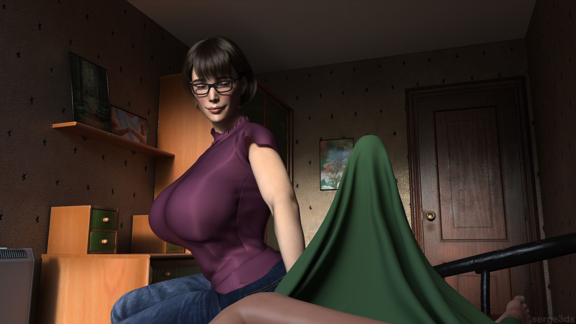 Mother’s Desire [Serge3DX] 1.5 . Mother's Desire - Textless - Chapter 1 [Serge3DX] – page 22