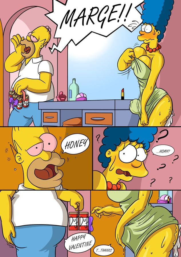 Valentine Hole (The Simpsons) [KogeiKun] 1 . Valentine Hole - Chapter 1 (The Simpsons) [KogeiKun] – page 14