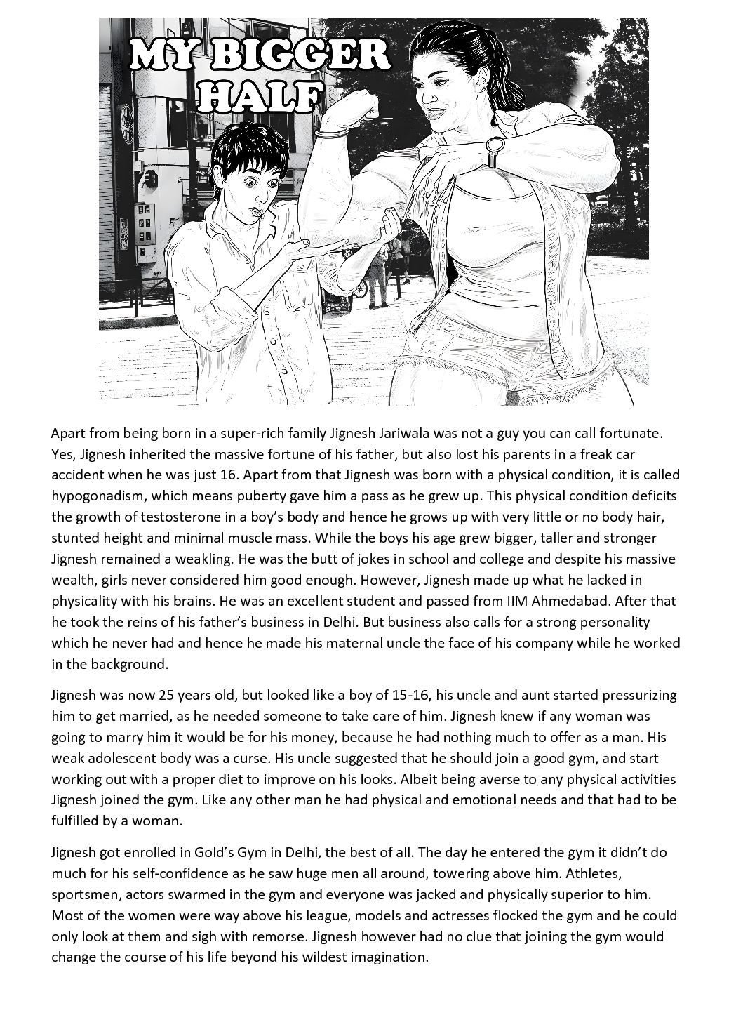 My Bigger Half [Amarsroshta] 1 . My Bigger Half - [Amarsroshta] – page 1