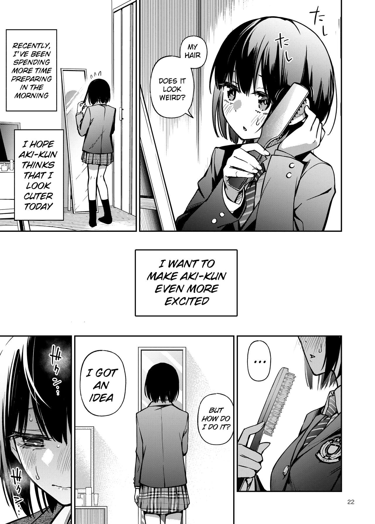 A story about a virgin waking up with her first experience with a virgin [Dojiro] 1 . A story about a virgin waking up with her first experience with a virgin - Chapter 1 [Dojiro] – page 22