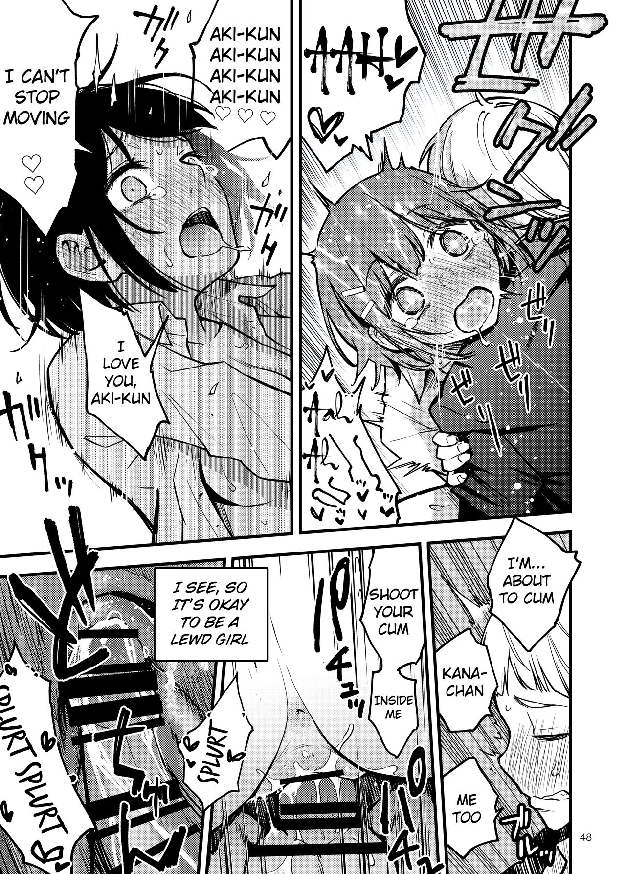 A story about a virgin waking up with her first experience with a virgin [Dojiro] 1 . A story about a virgin waking up with her first experience with a virgin - Chapter 1 [Dojiro] – page 48
