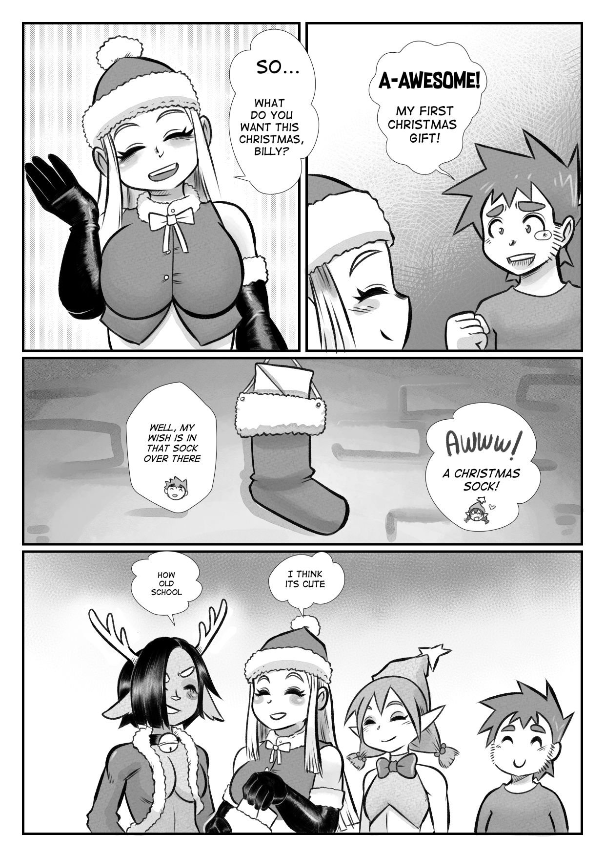 The Christmas Three [Mr.E] 1 . The Christmas Three - Chapter 1 [Mr.E] – page 10
