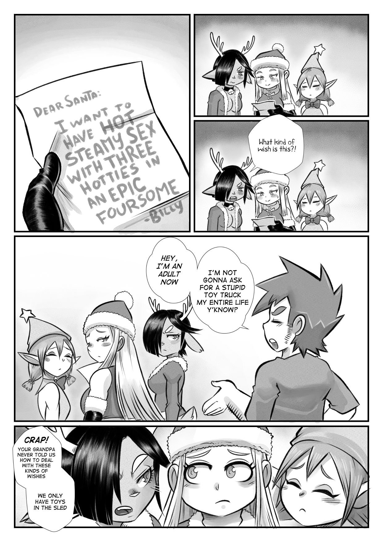 The Christmas Three [Mr.E] 1 . The Christmas Three - Chapter 1 [Mr.E] – page 11
