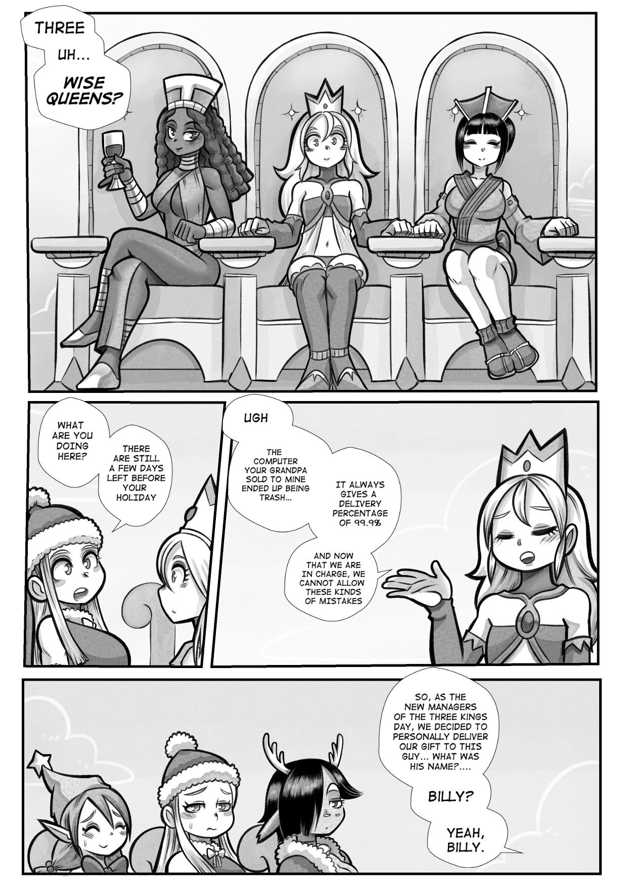 The Christmas Three [Mr.E] 1 . The Christmas Three - Chapter 1 [Mr.E] – page 27