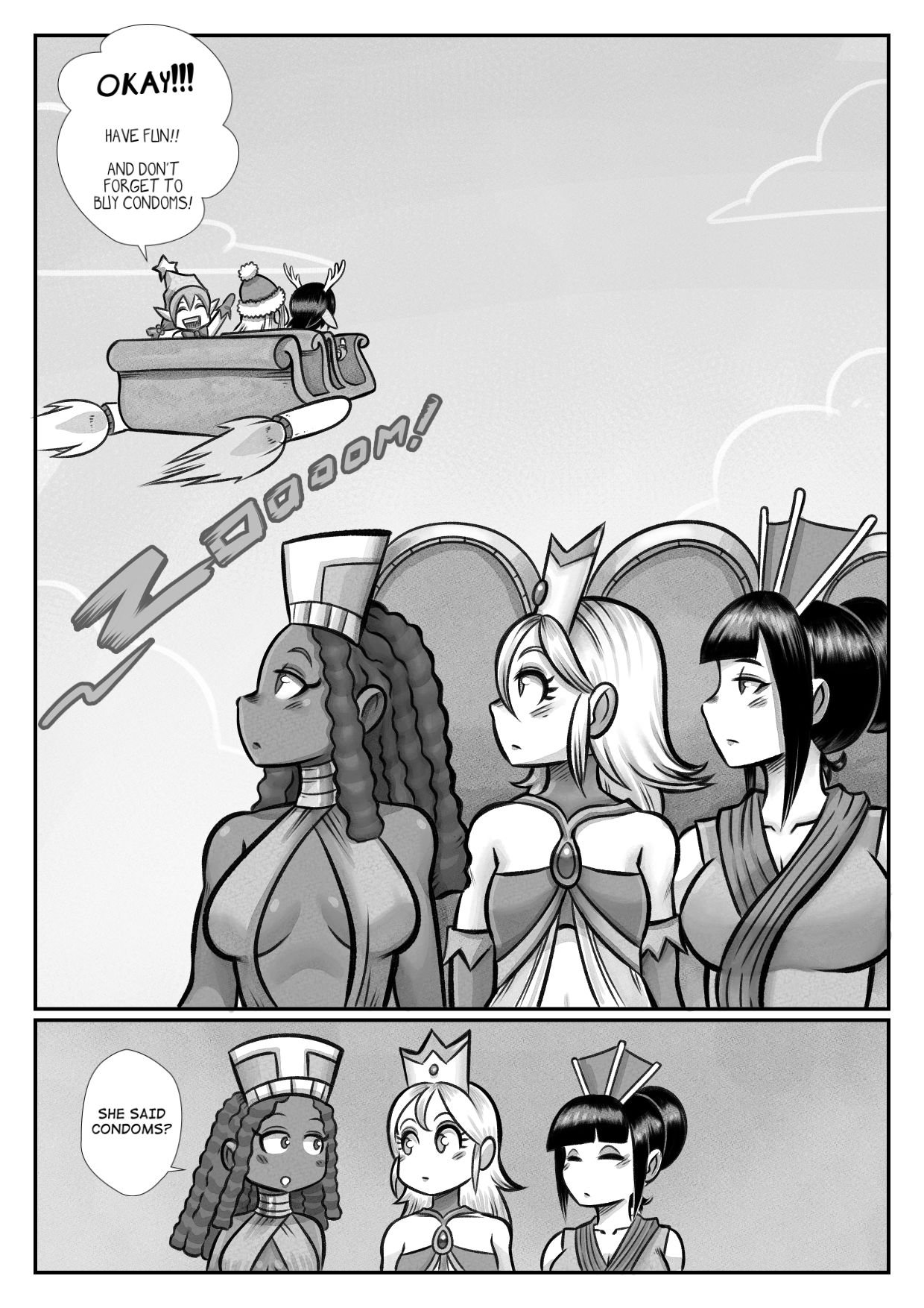 The Christmas Three [Mr.E] 1 . The Christmas Three - Chapter 1 [Mr.E] – page 28