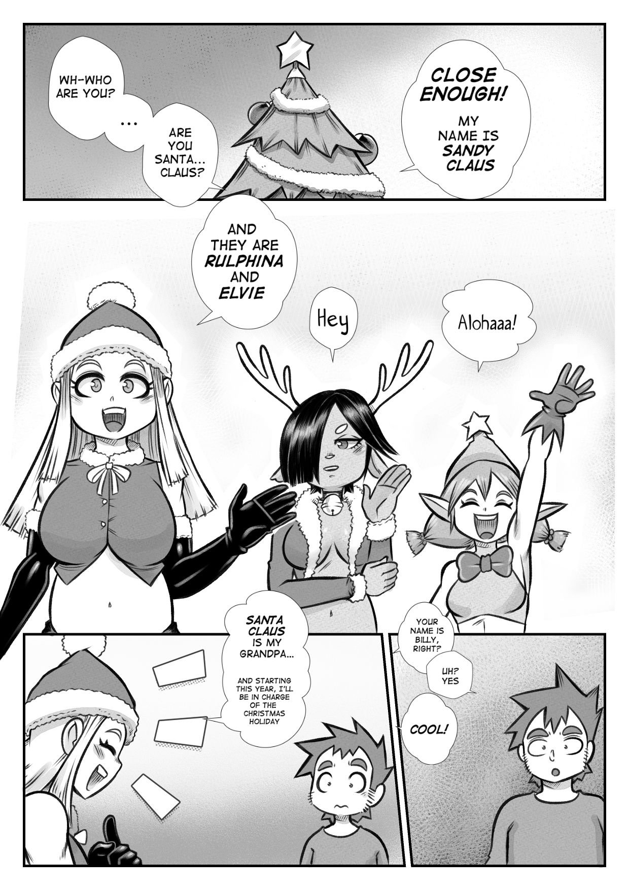 The Christmas Three [Mr.E] 1 . The Christmas Three - Chapter 1 [Mr.E] – page 8