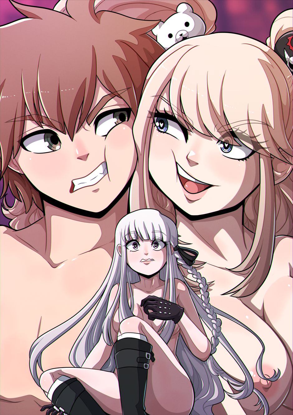 Junko’s Despair Game (Danganronpa) [Kinkymation] 1 . Junko's Despair Game - Chapter 1 (Danganronpa) [Kinkymation] – page 2
