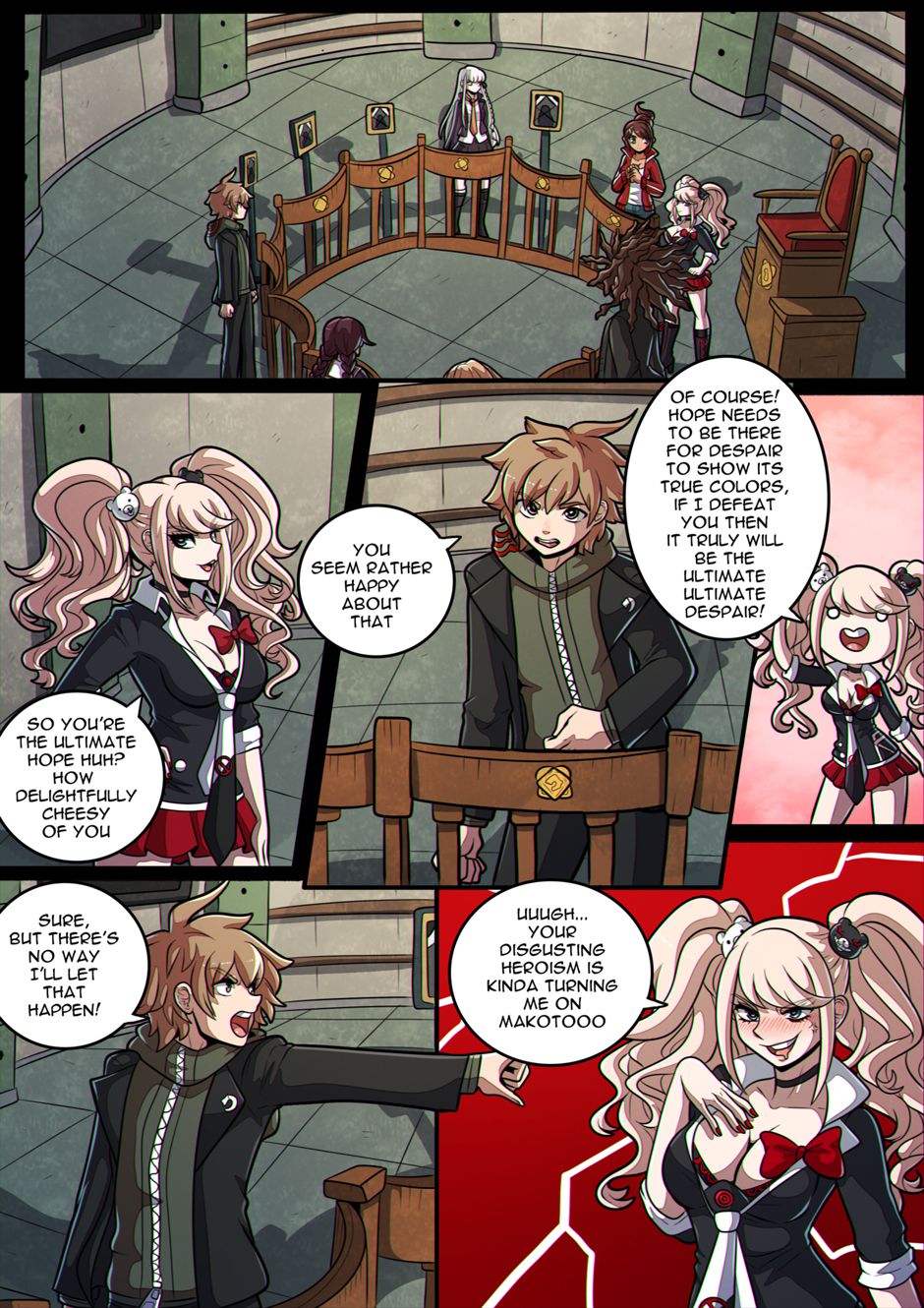 Junko’s Despair Game (Danganronpa) [Kinkymation] 1 . Junko's Despair Game - Chapter 1 (Danganronpa) [Kinkymation] – page 3