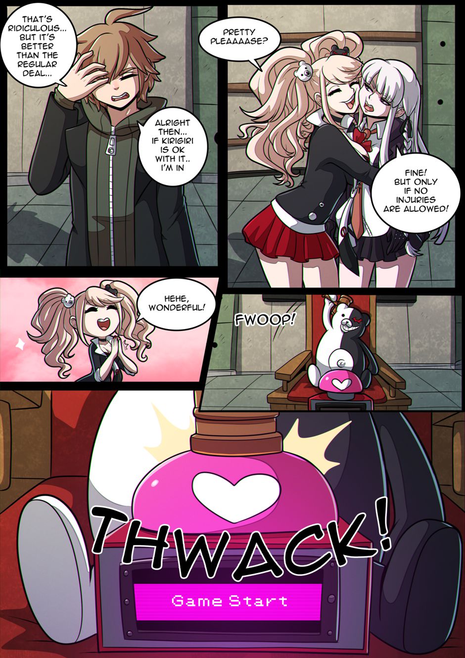 Junko’s Despair Game (Danganronpa) [Kinkymation] 1 . Junko's Despair Game - Chapter 1 (Danganronpa) [Kinkymation] – page 8