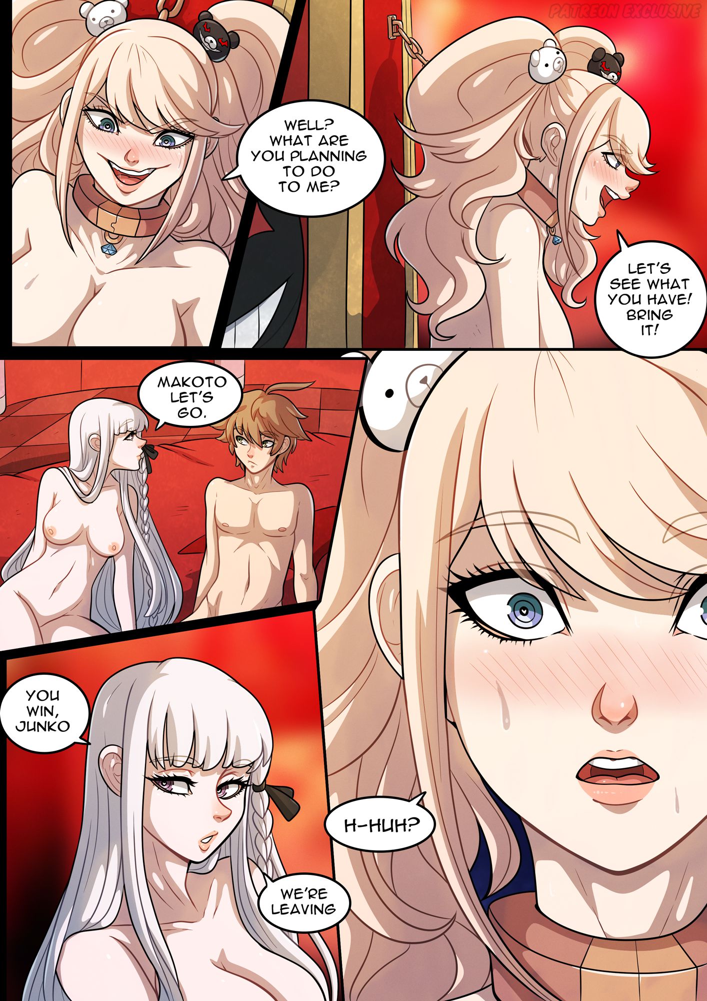 Junko’s Despair Game (Danganronpa) [Kinkymation] 3 . Junko's Love Spiral - Chapter 3 (Danganronpa) [Kinkymation] – page 3