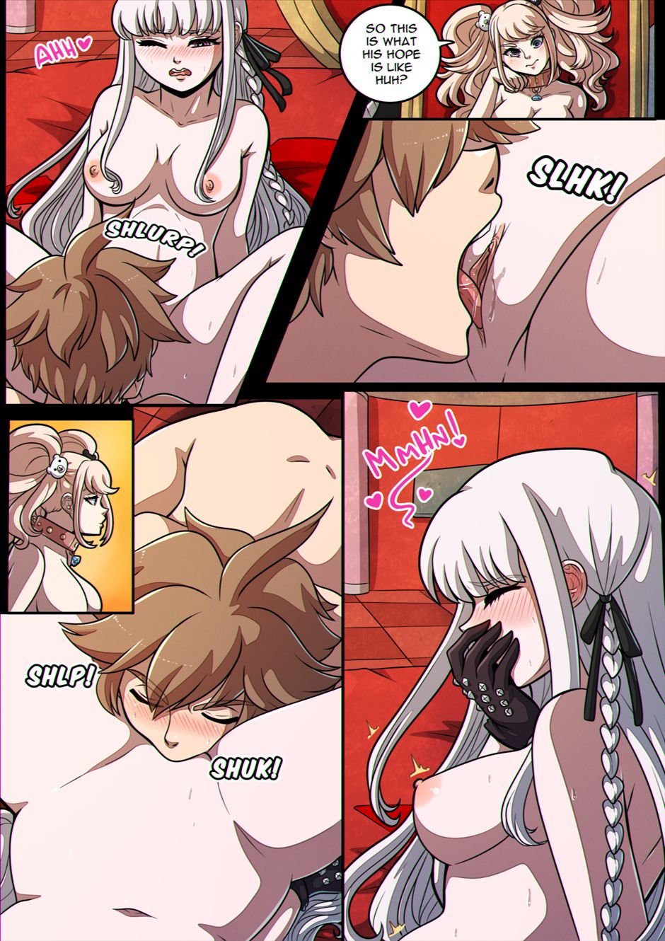 Junko’s Despair Game (Danganronpa) [Kinkymation] 2 . Makoto's Hopeful Romance - Chapter 2 (Danganronpa) [Kinkymation] – page 11