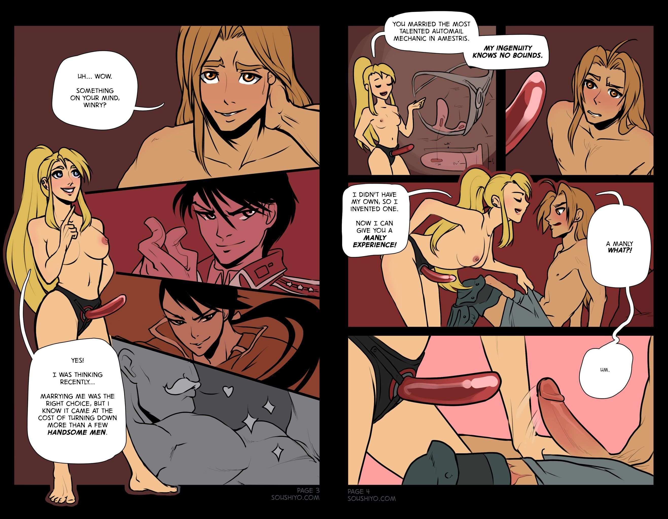 Ed X Winry (FullMetal Alchemist) [Soushiyo] 1 . Ed X Winry - Chapter 1 (FullMetal Alchemist) [Soushiyo] – page 2