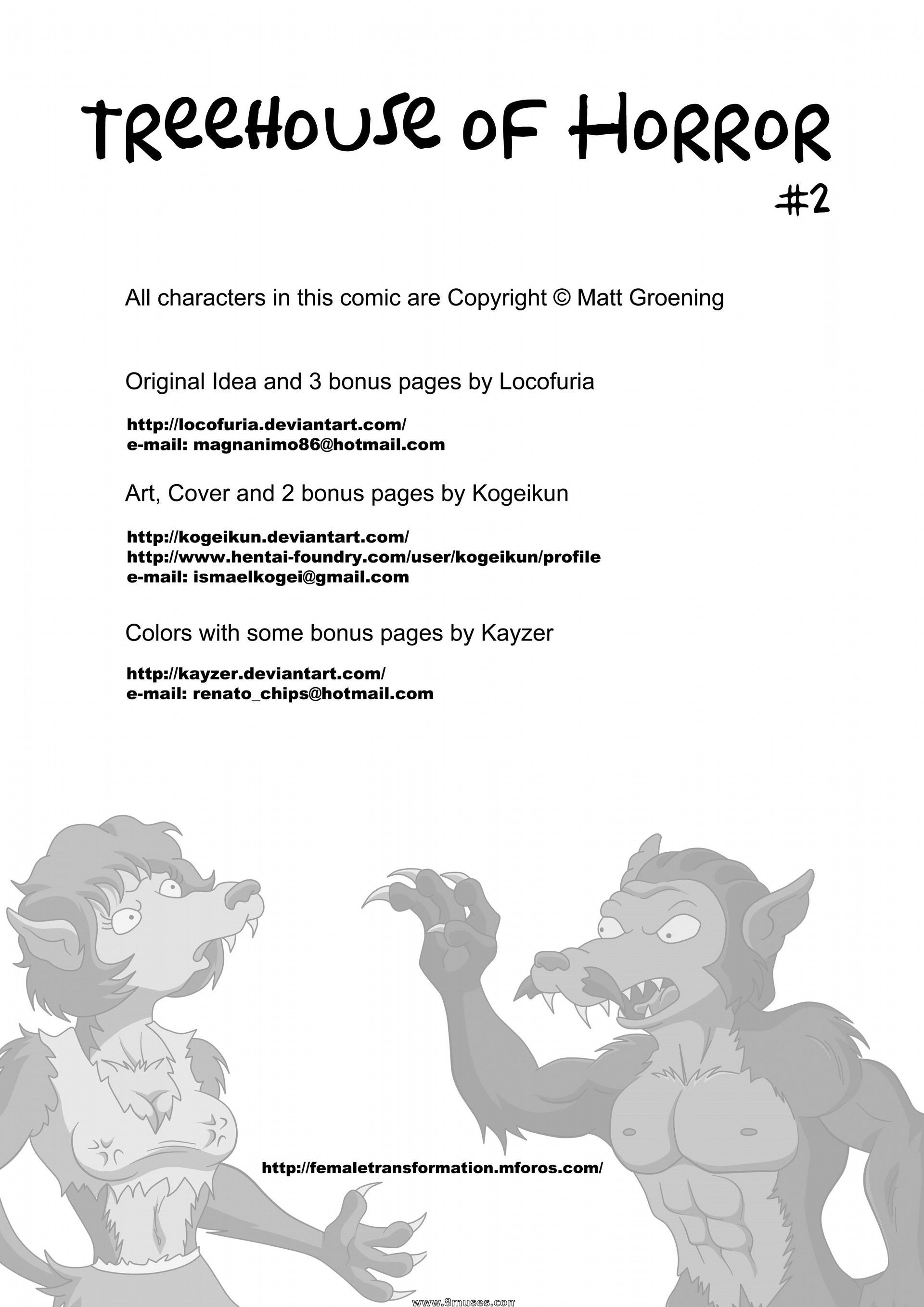 Treehouse Of Horror (The Simpsons) [KogeiKun] 2 . Treehouse Of Horror - Chapter 2 (The Simpsons) [KogeiKun] – page 2