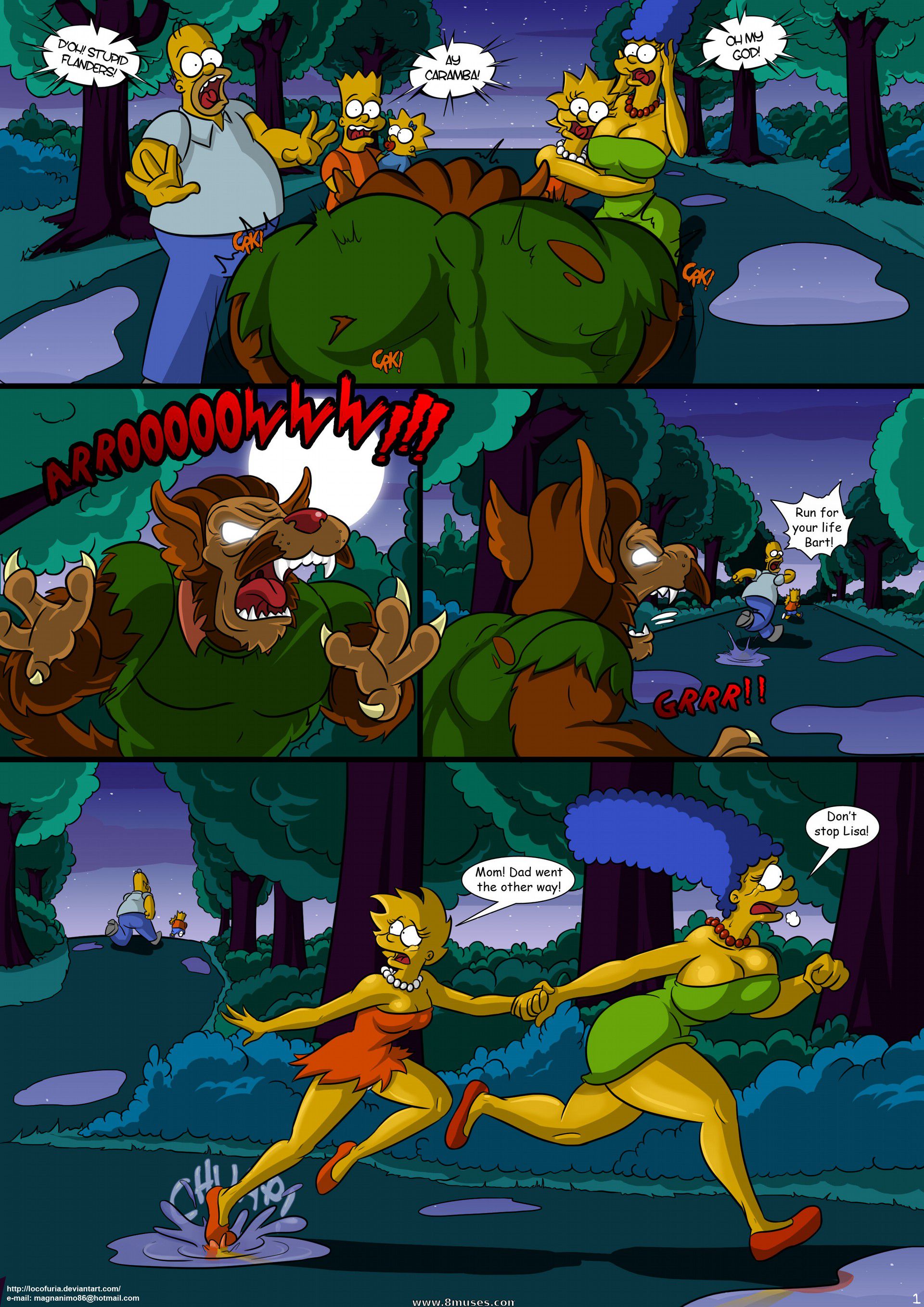 Treehouse Of Horror (The Simpsons) [KogeiKun] 2 . Treehouse Of Horror - Chapter 2 (The Simpsons) [KogeiKun] – page 3