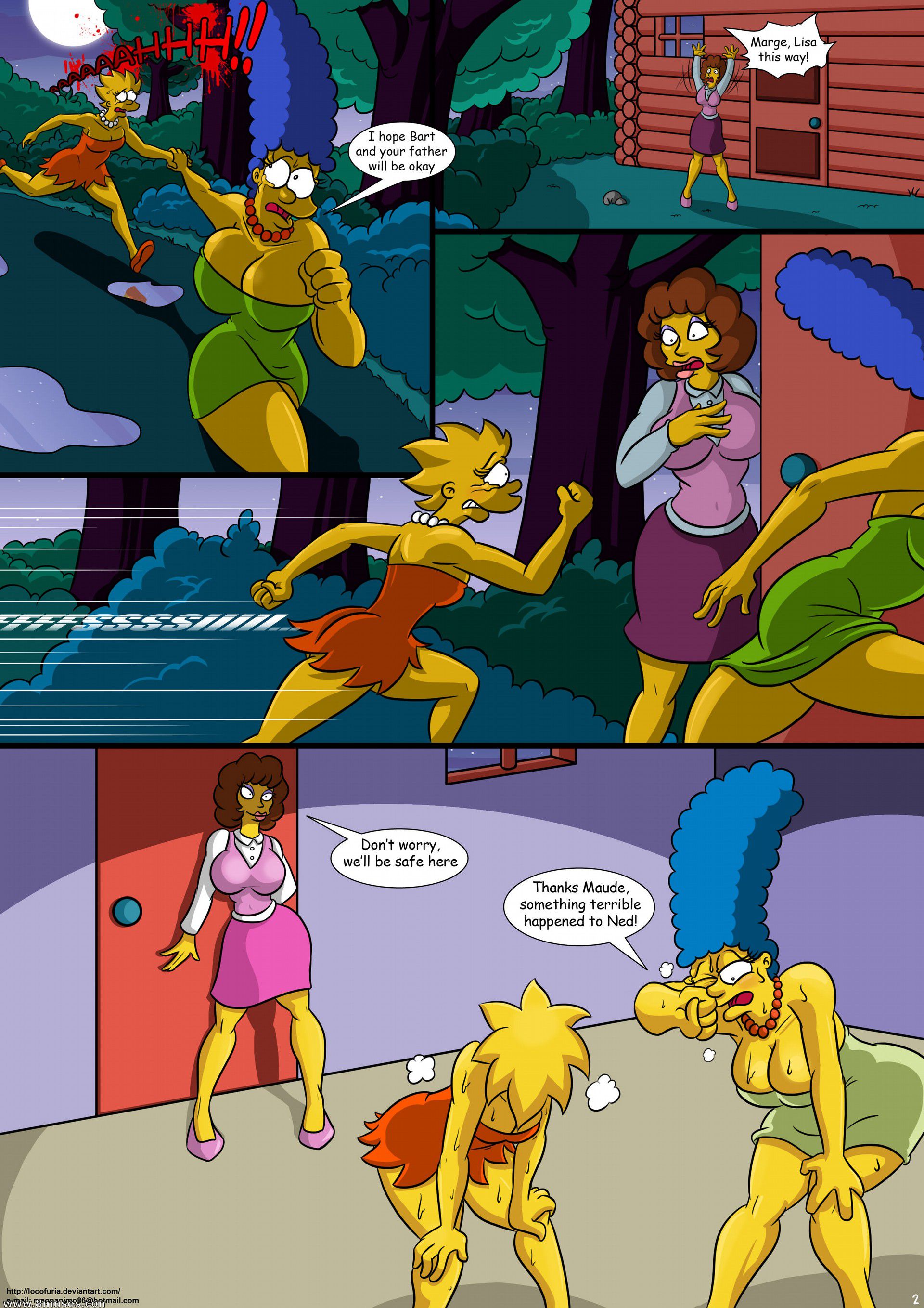 Treehouse Of Horror (The Simpsons) [KogeiKun] 2 . Treehouse Of Horror - Chapter 2 (The Simpsons) [KogeiKun] – page 4