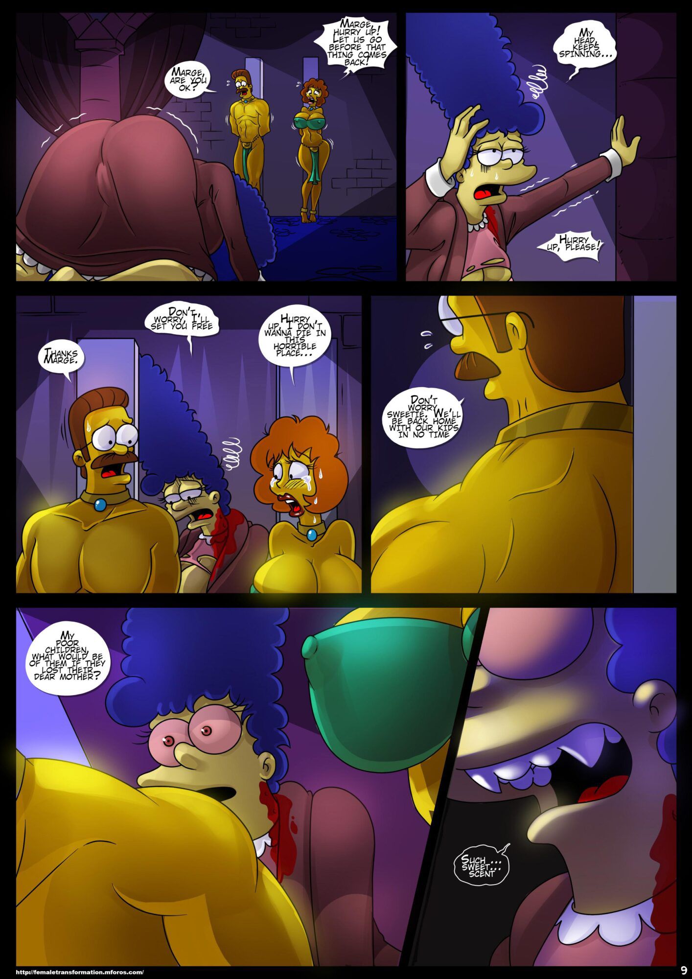 Treehouse Of Horror (The Simpsons) [KogeiKun] 4 . Treehouse Of Horror - Chapter 4 (The Simpsons) [KogeiKun] – page 11
