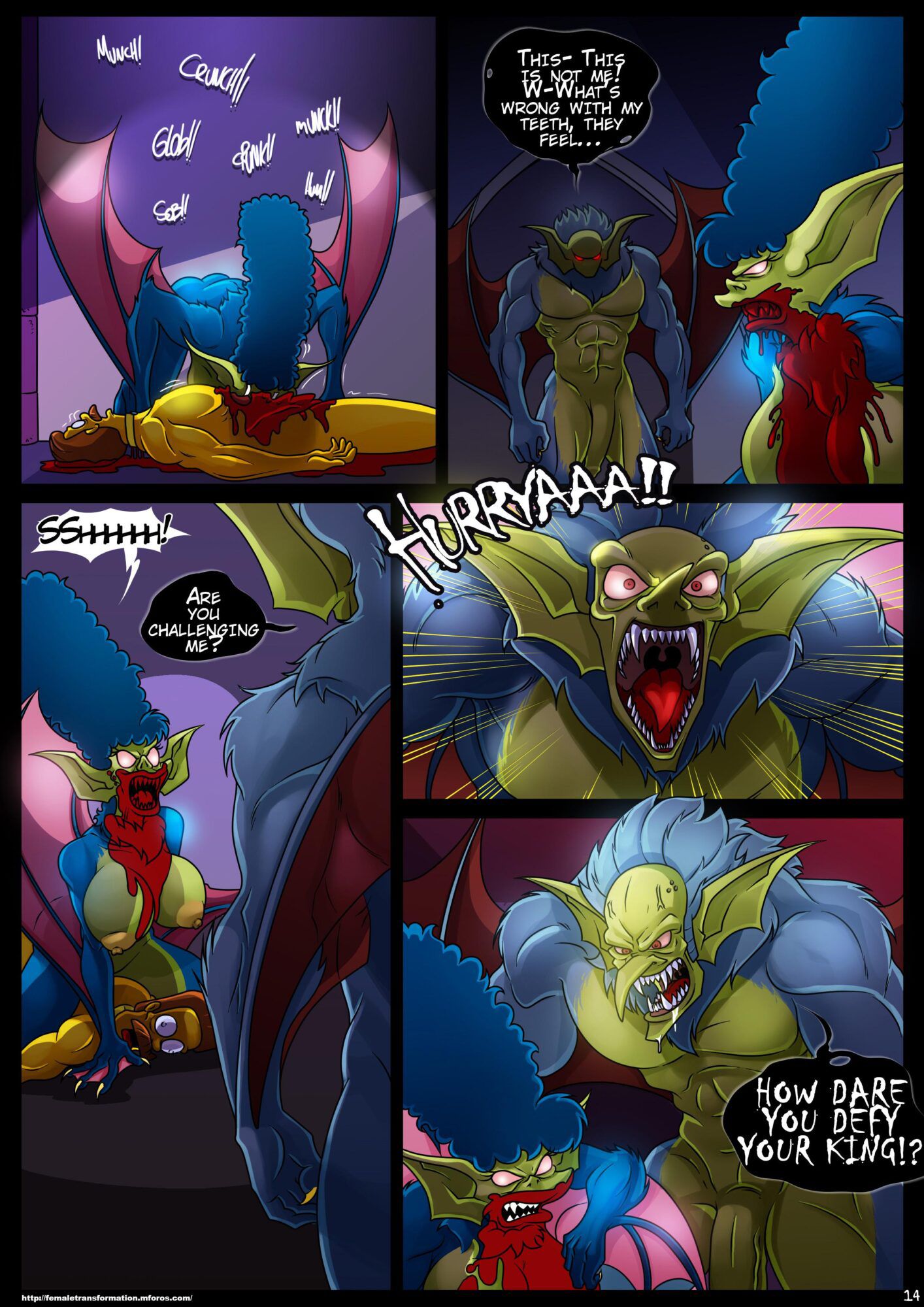 Treehouse Of Horror (The Simpsons) [KogeiKun] 4 . Treehouse Of Horror - Chapter 4 (The Simpsons) [KogeiKun] – page 16