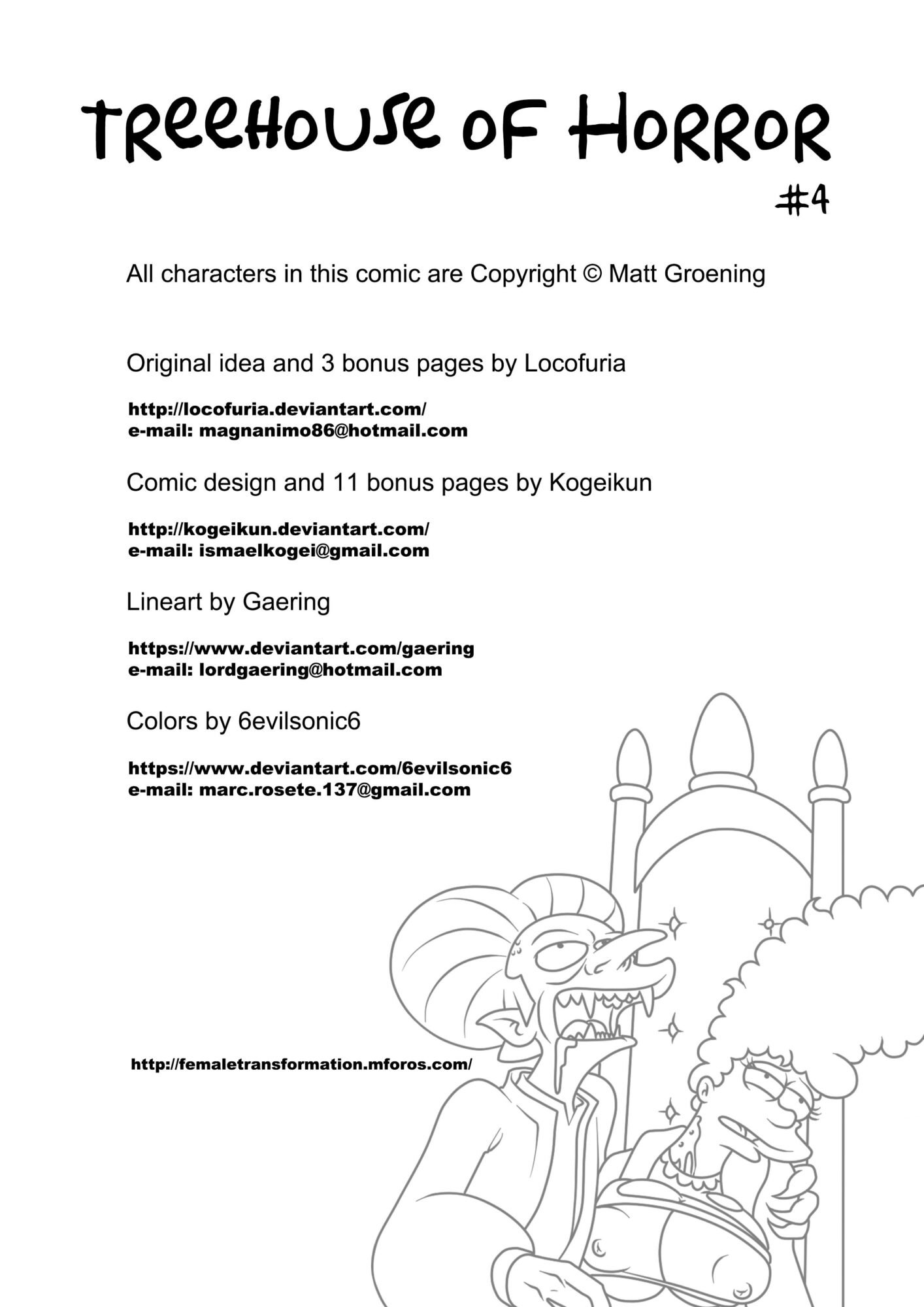 Treehouse Of Horror (The Simpsons) [KogeiKun] 4 . Treehouse Of Horror - Chapter 4 (The Simpsons) [KogeiKun] – page 2