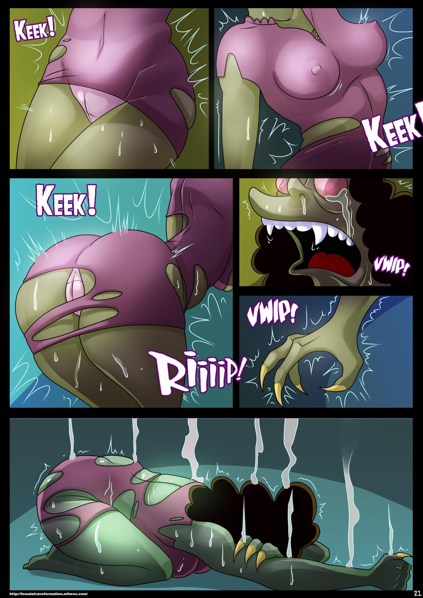 Treehouse Of Horror (The Simpsons) [KogeiKun] 4 . Treehouse Of Horror - Chapter 4 (The Simpsons) [KogeiKun] – page 23