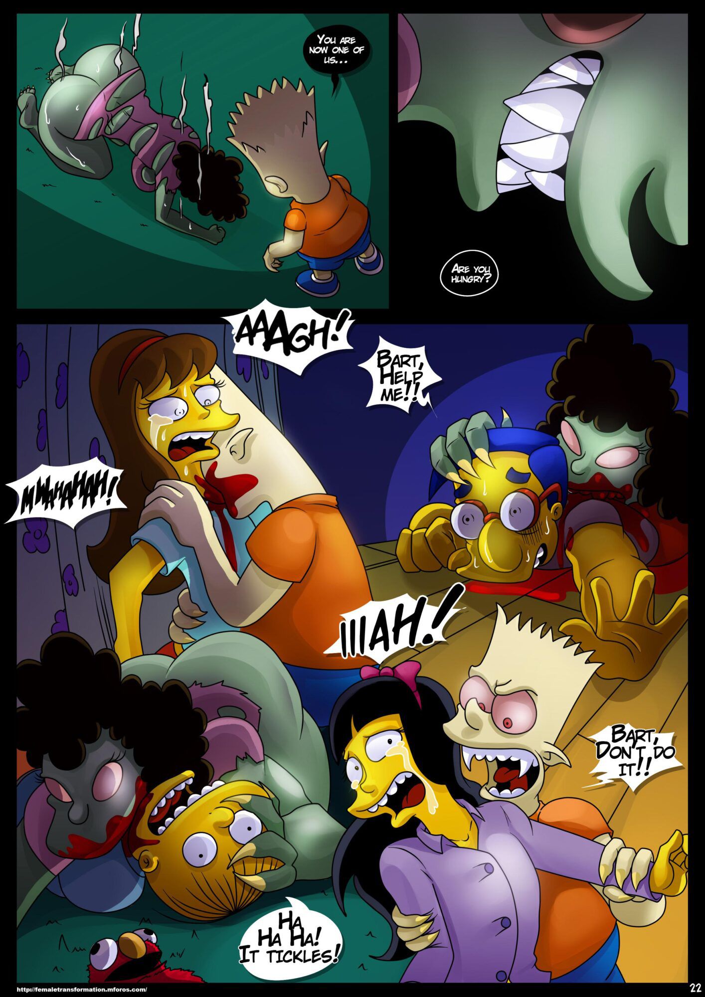 Treehouse Of Horror (The Simpsons) [KogeiKun] 4 . Treehouse Of Horror - Chapter 4 (The Simpsons) [KogeiKun] – page 24