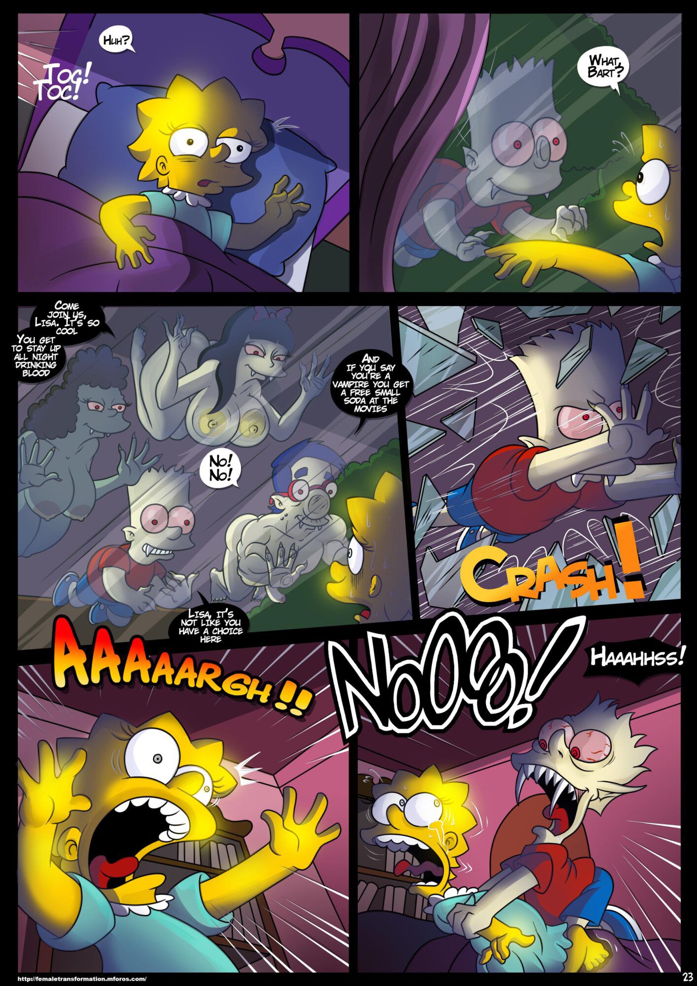 Treehouse Of Horror (The Simpsons) [KogeiKun] 4 . Treehouse Of Horror - Chapter 4 (The Simpsons) [KogeiKun] – page 25