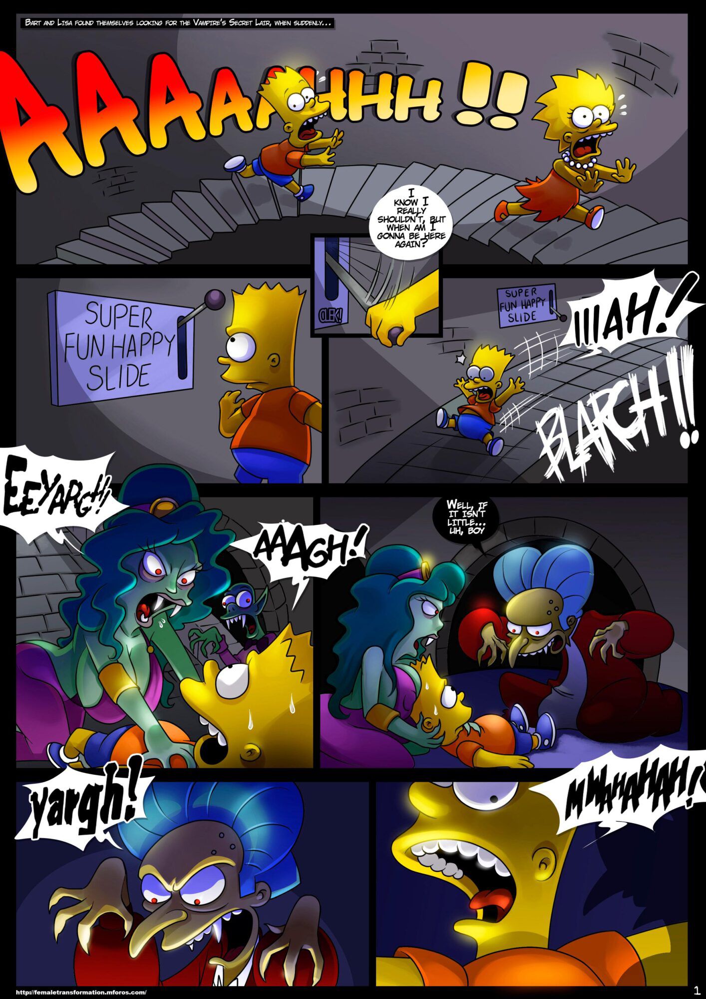 Treehouse Of Horror (The Simpsons) [KogeiKun] 4 . Treehouse Of Horror - Chapter 4 (The Simpsons) [KogeiKun] – page 3