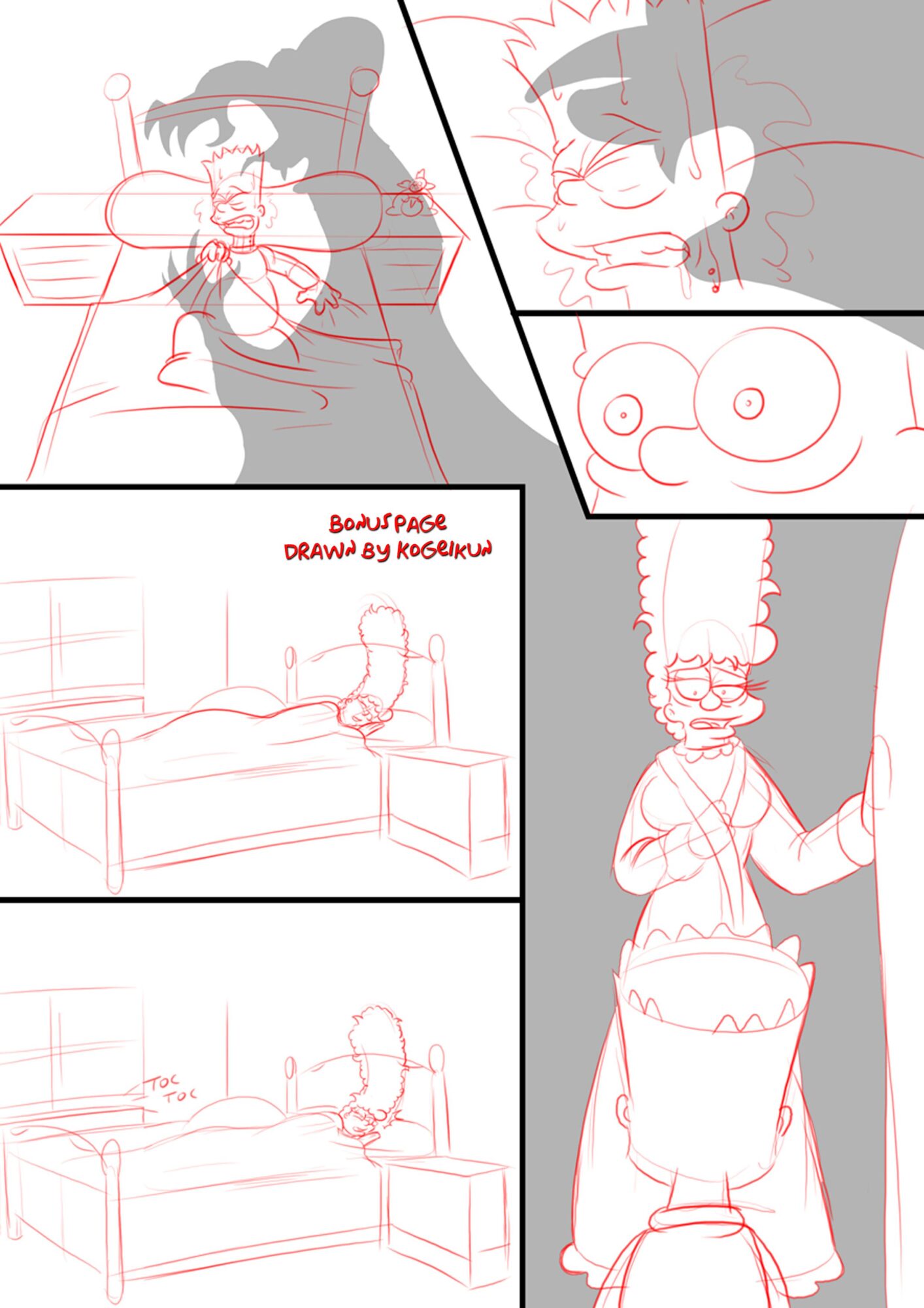 Treehouse Of Horror (The Simpsons) [KogeiKun] 4 . Treehouse Of Horror - Chapter 4 (The Simpsons) [KogeiKun] – page 35