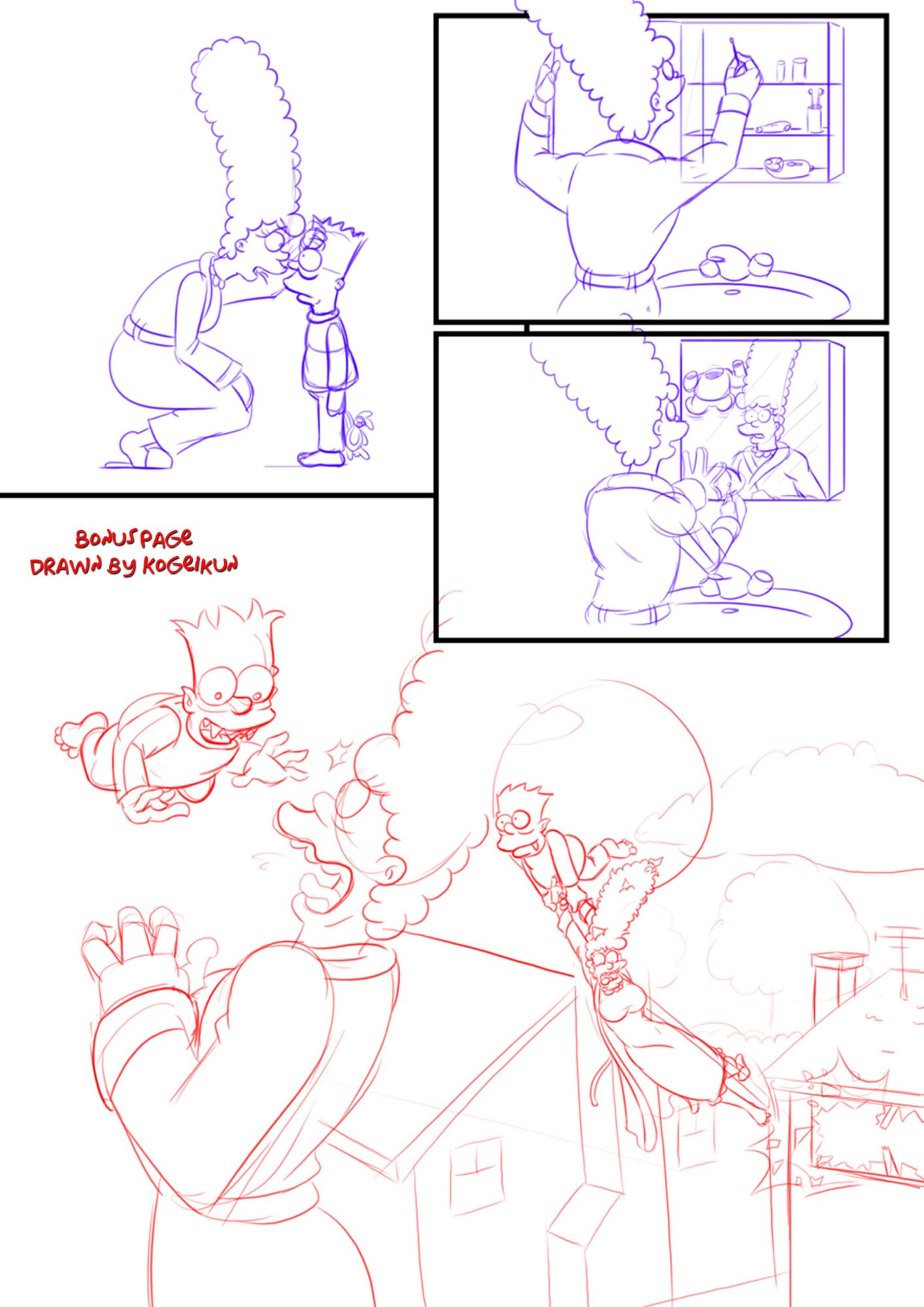 Treehouse Of Horror (The Simpsons) [KogeiKun] 4 . Treehouse Of Horror - Chapter 4 (The Simpsons) [KogeiKun] – page 36