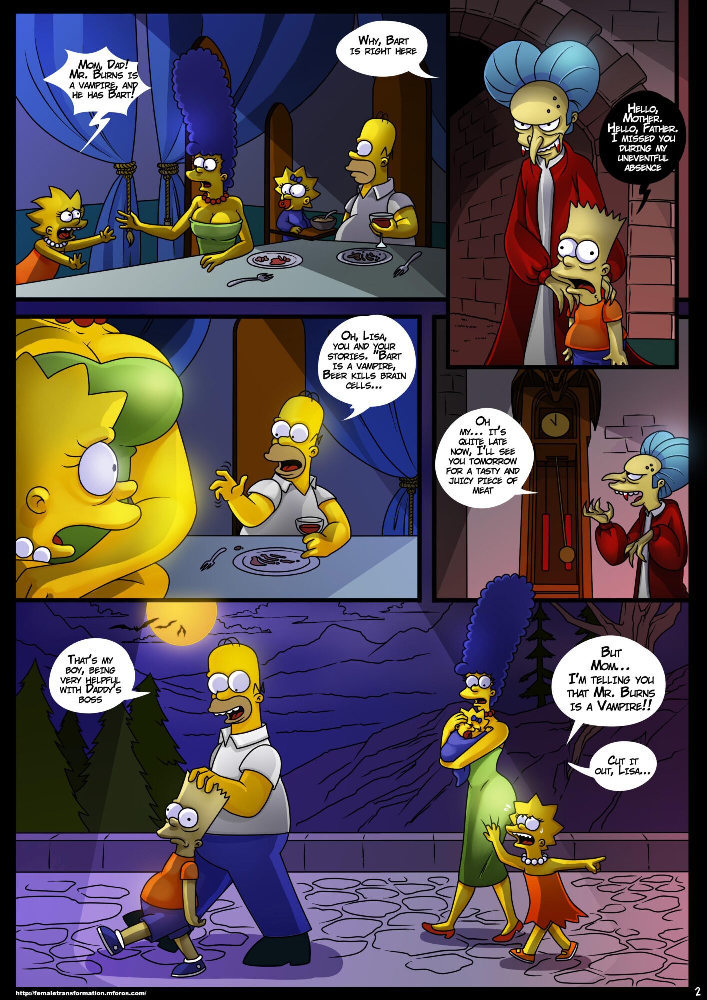 Treehouse Of Horror (The Simpsons) [KogeiKun] 4 . Treehouse Of Horror - Chapter 4 (The Simpsons) [KogeiKun] – page 4