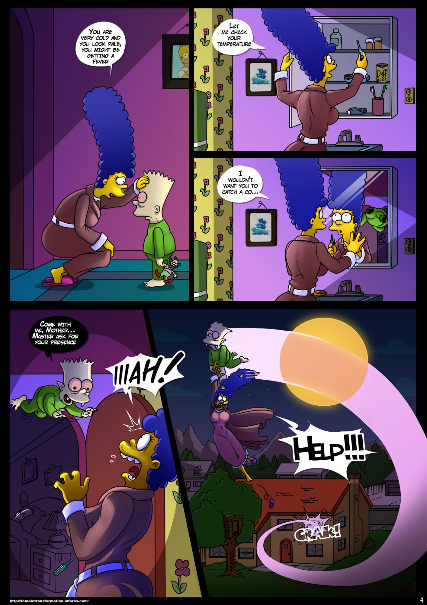 Treehouse Of Horror (The Simpsons) [KogeiKun] 4 . Treehouse Of Horror - Chapter 4 (The Simpsons) [KogeiKun] – page 6